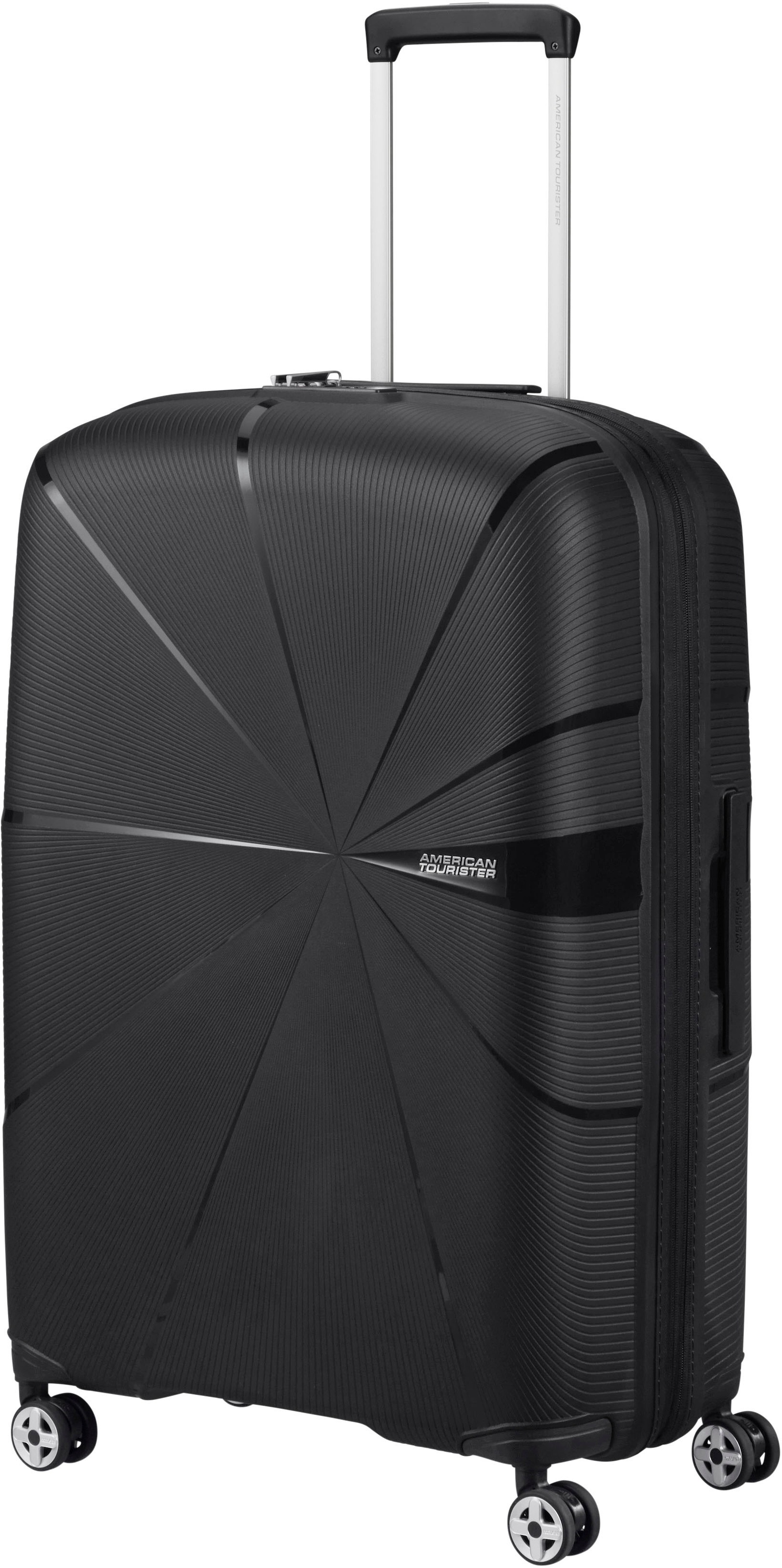 American Tourister® Hartschalen-Trolley »STARVIBE, in verschiedenen Farben und Grössen«, 4 Rollen, Handgepäck-Koffer Reisegepäck Koffer TSA-Zahlenschloss