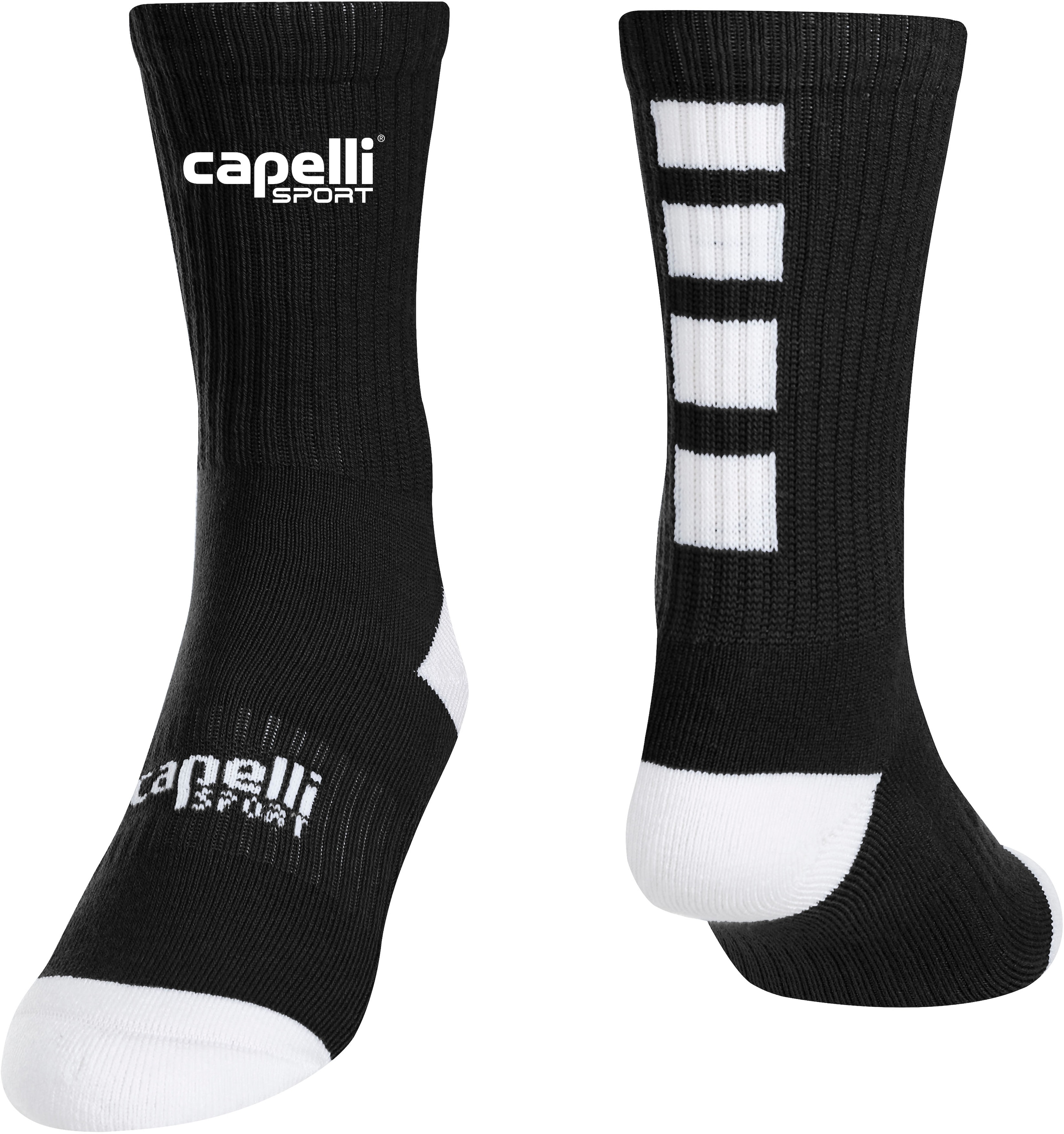 Capelli Sport Sportsocken, mit kontrastreichen Details