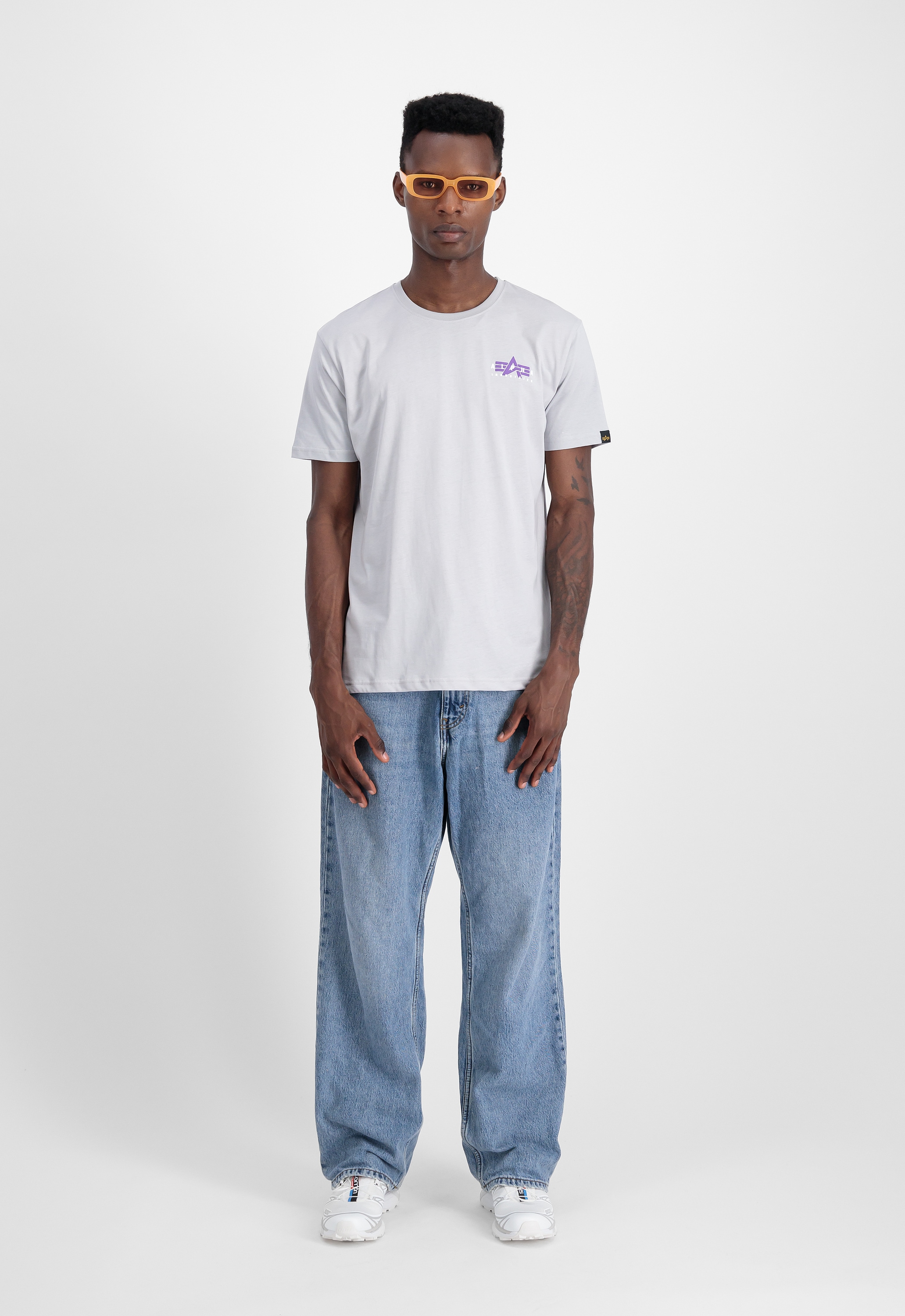 Alpha Industries T-Shirt »Alpha Industries Men - T-Shirts Puff Print Logo BP T«