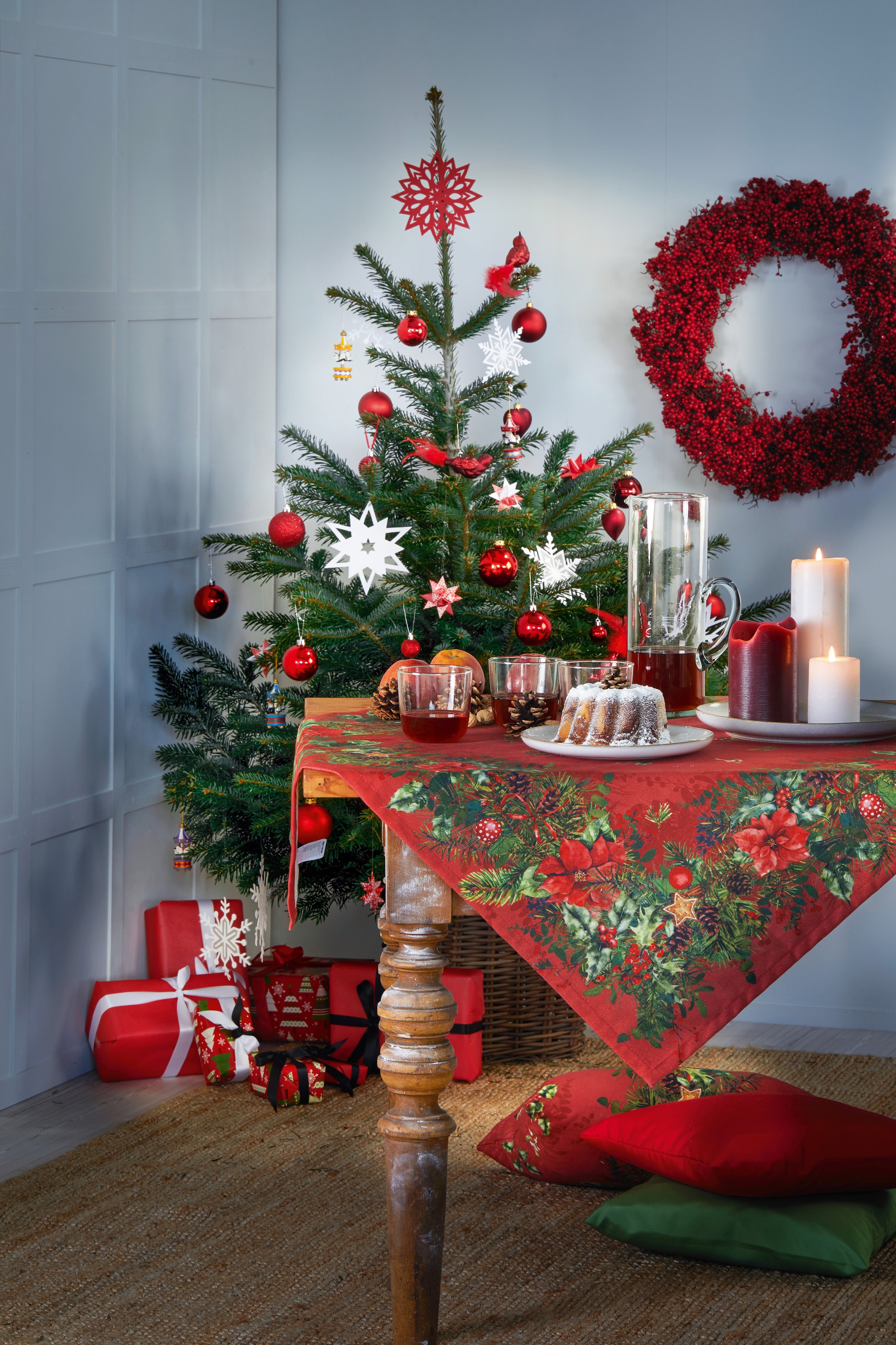 Weihnachten«, Jelmoli-Online »3607 ordern Shop im Mitteldecke (1 Digitaldruck Weihnachtsdeko, APELT ❤ St.), Winterwelt,
