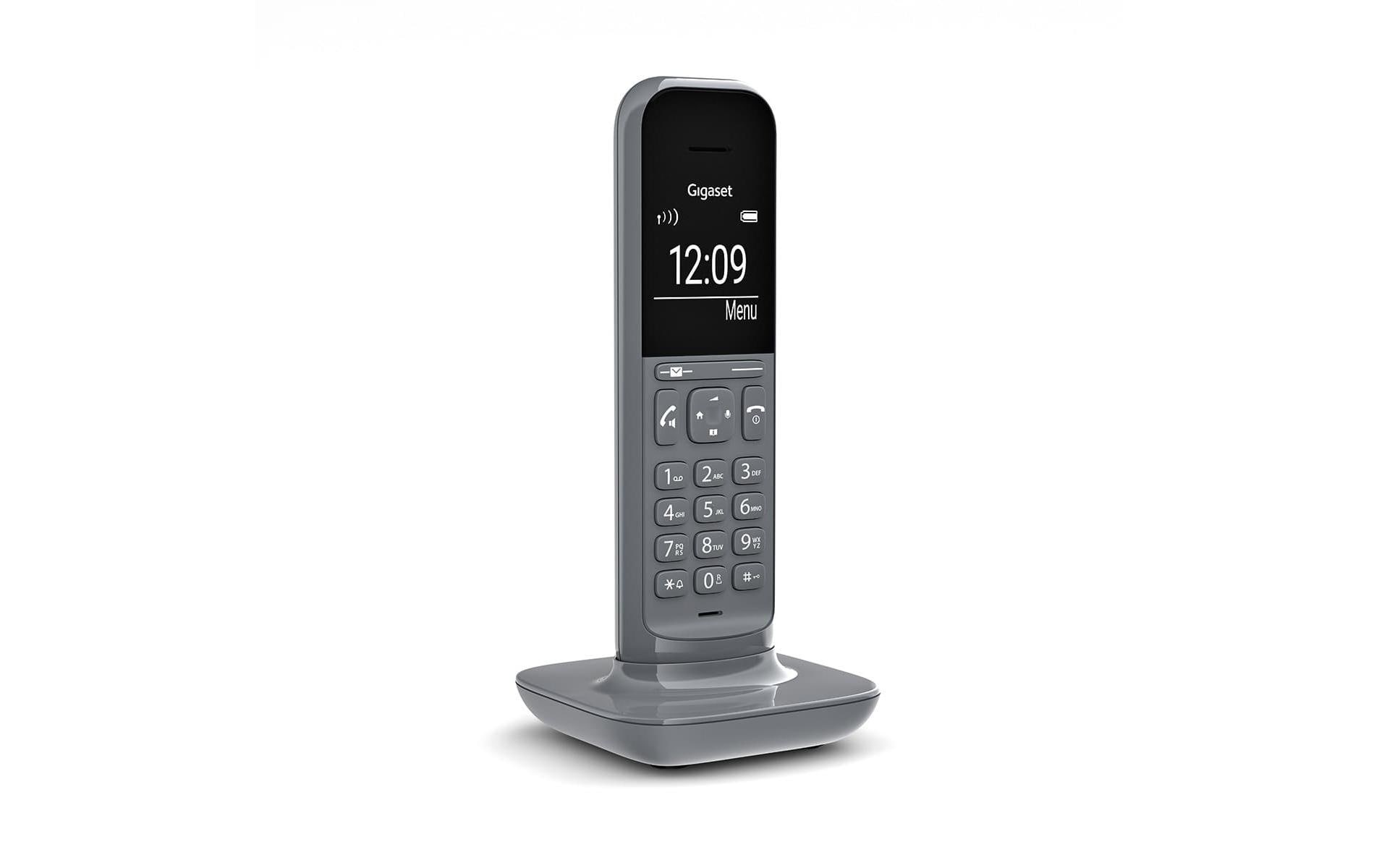 Gigaset Schnurloses DECT-Telefon »Gigaset CL390A Grau«