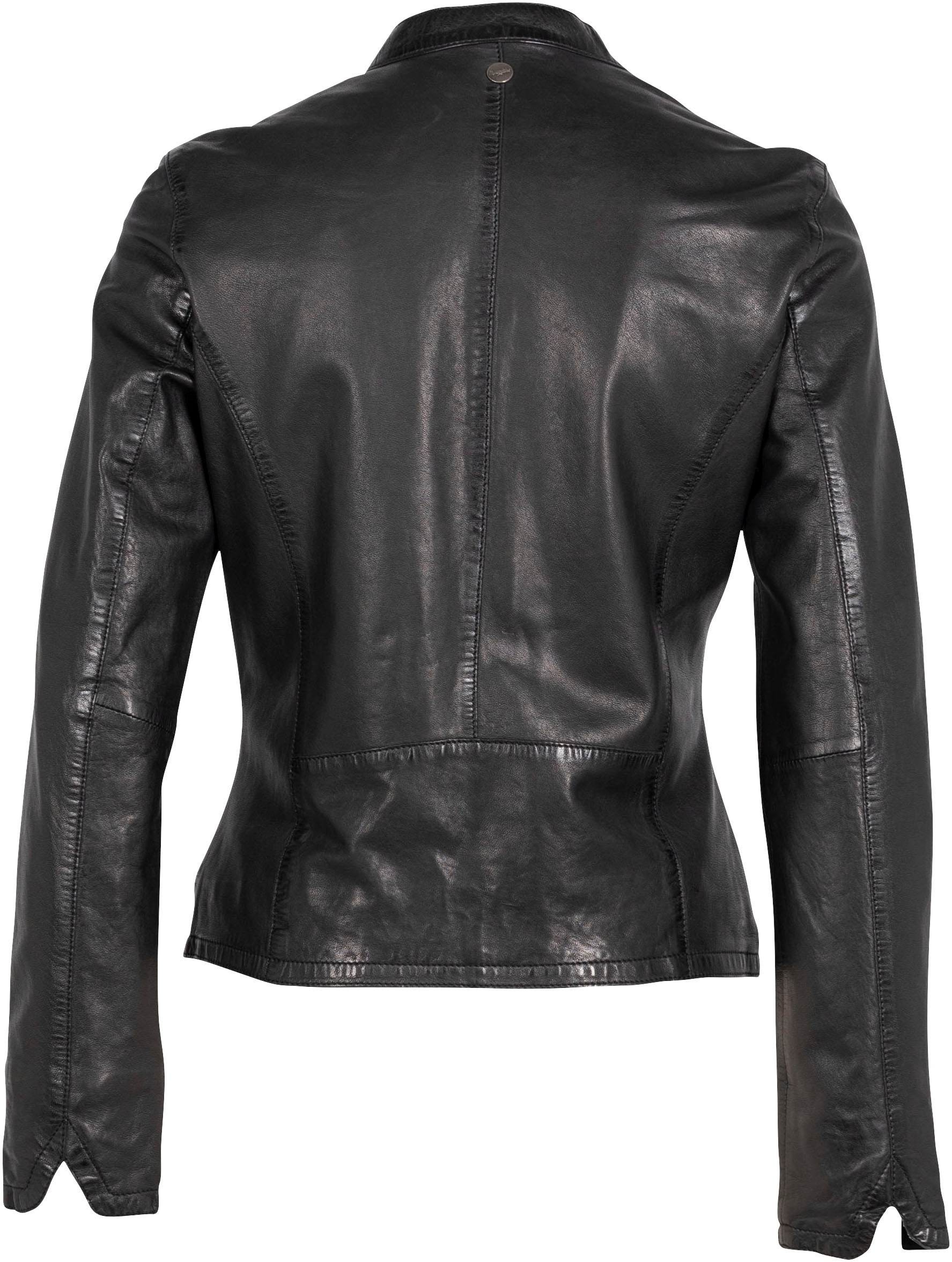 Mauritius Lederjacke »MWAndriana«, mit Stehkragen