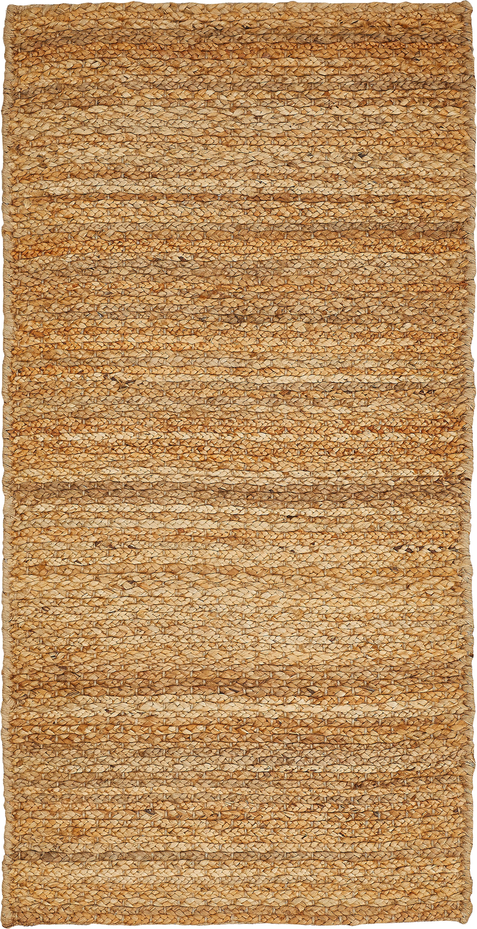my home Teppich »Oda«, rechteckig, Flachgewebe, aus Naturfaser, Jute