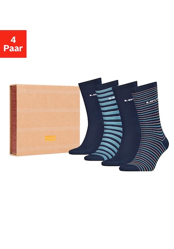 Levi's® Socken, (Box, 4 Paar), in edler Geschenkbox kaufen