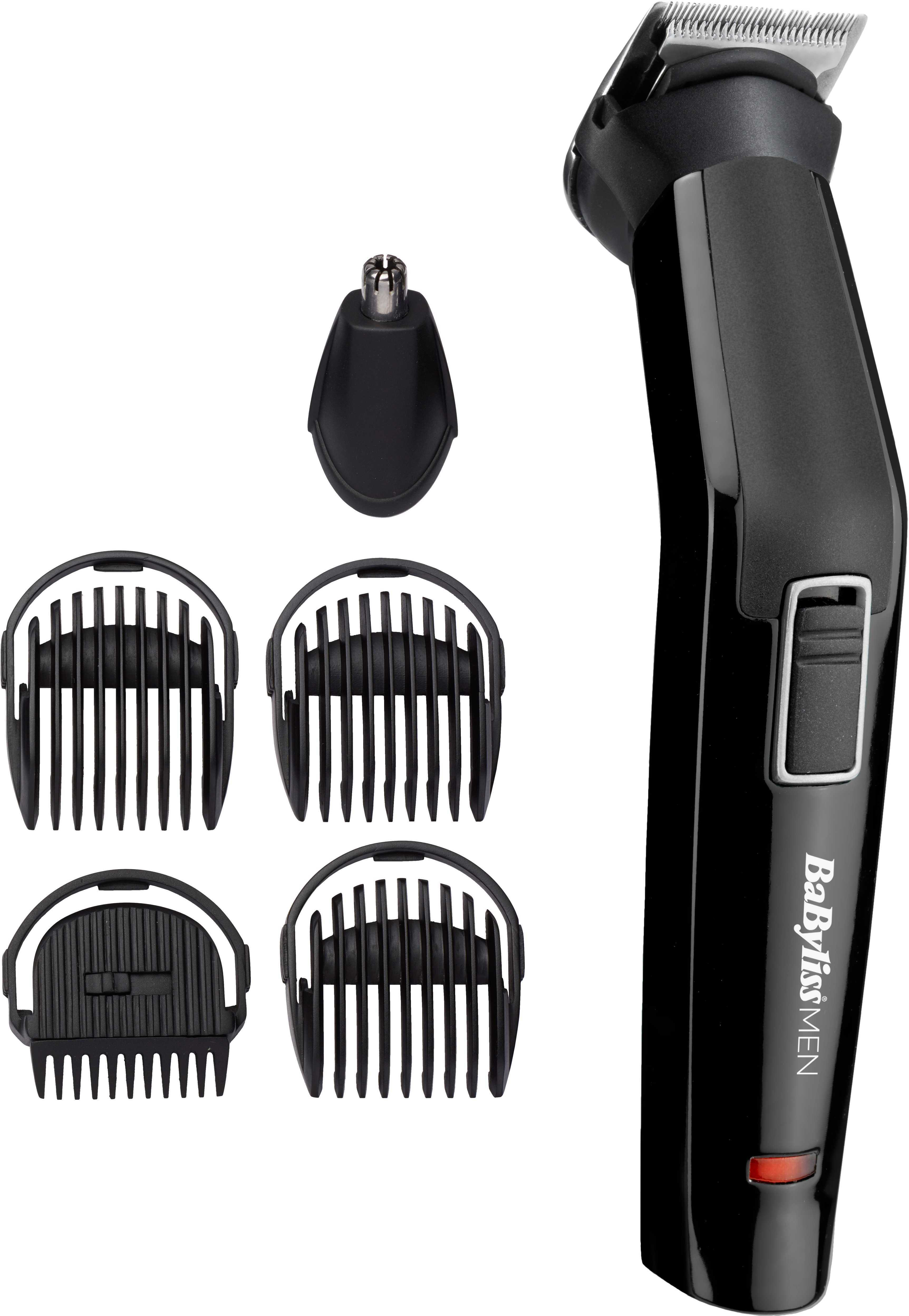 Multifunktionstrimmer »MT725E MEN«, 6 Aufsätze, für Bart, Augenbrauen, Nasen- & Ohrenhaar