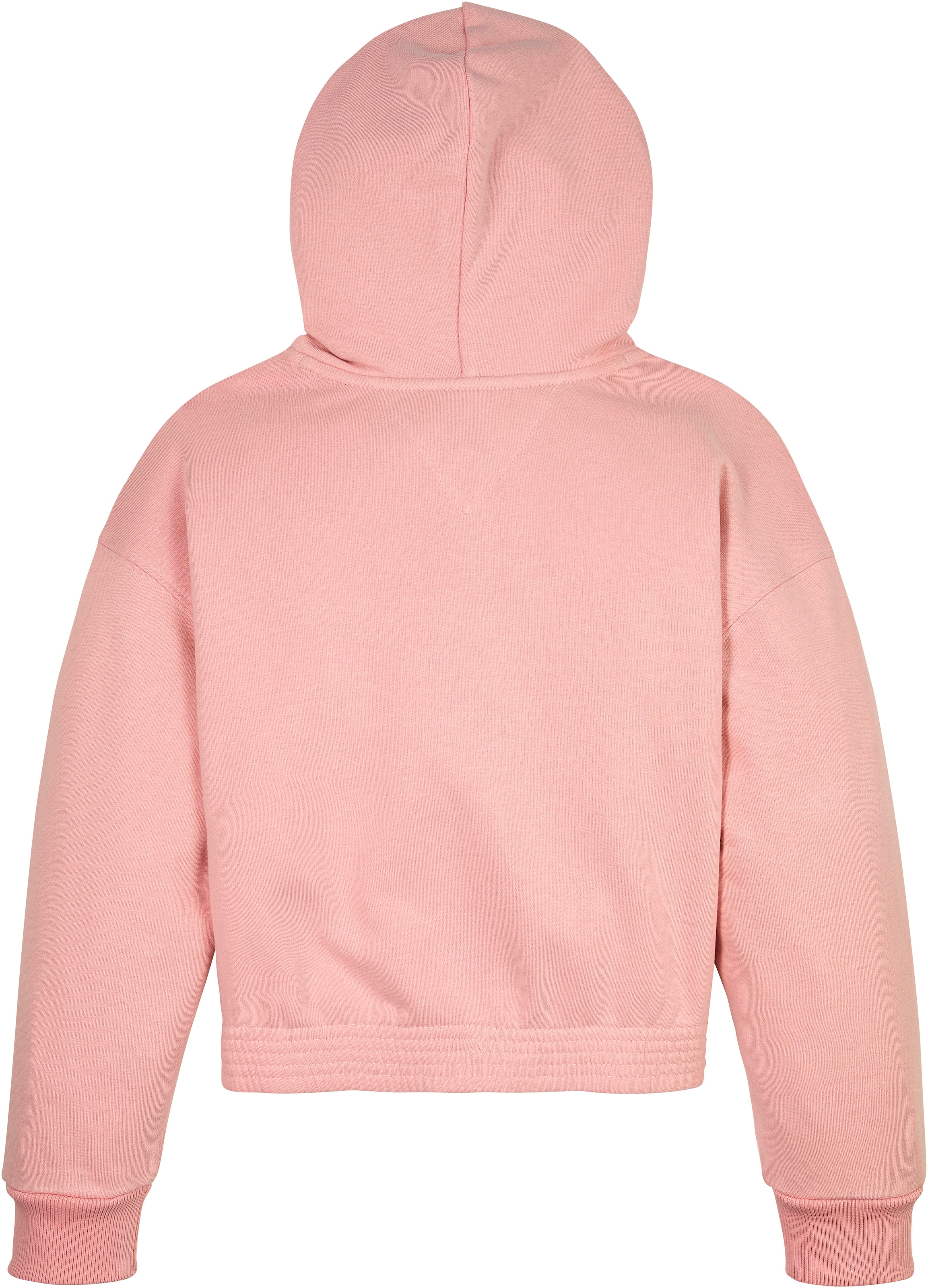 Tommy Hilfiger Kapuzensweatshirt »MONOTYPE FLOCK HOODIE«, Kinder bis 16 Jahre mit Logoschriftzug