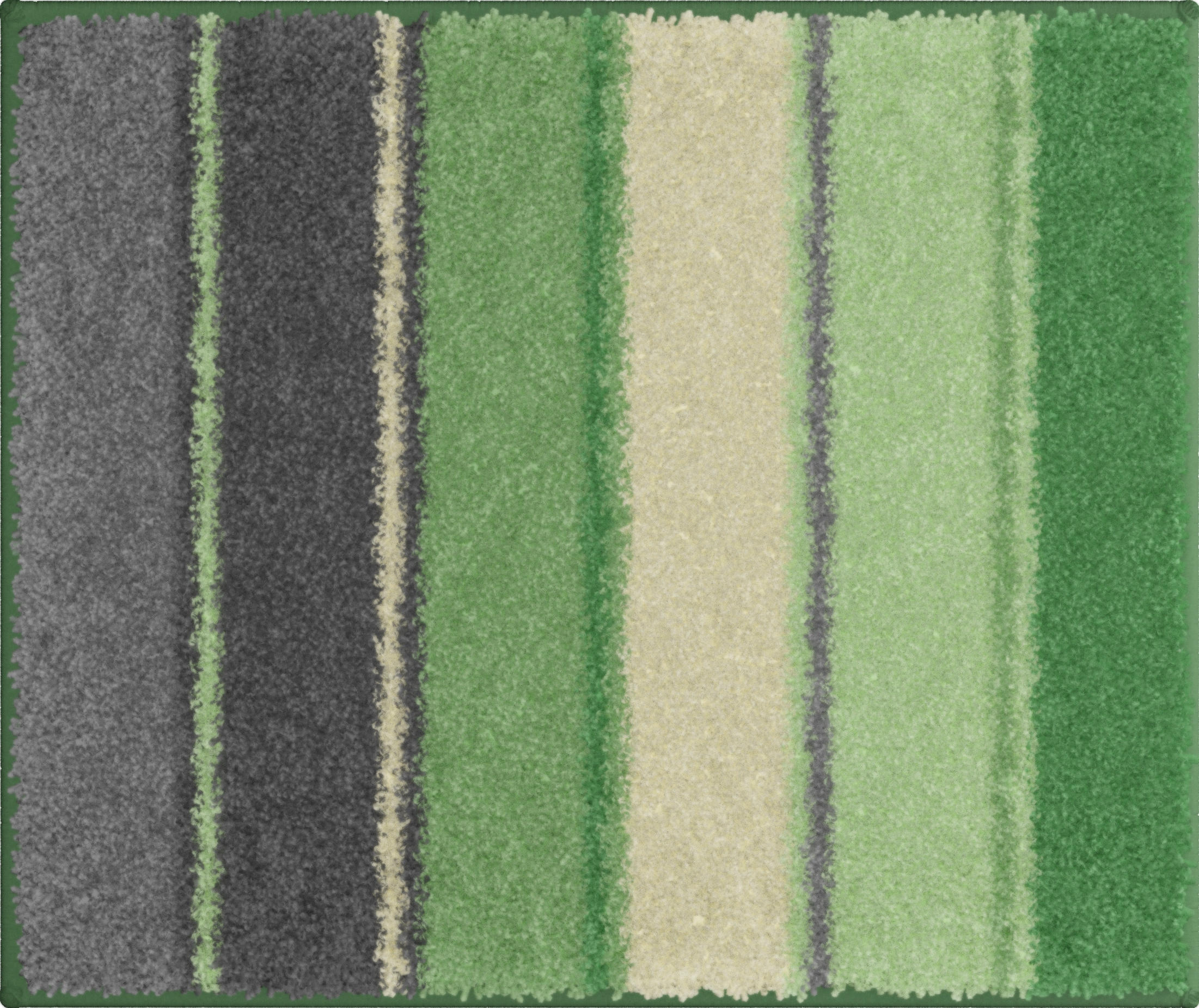 Grund Badematte »Summertime«, rutschhemmend beschichtet, fussbodenheizungsgeeignet, bunte Badematte mit Streifen