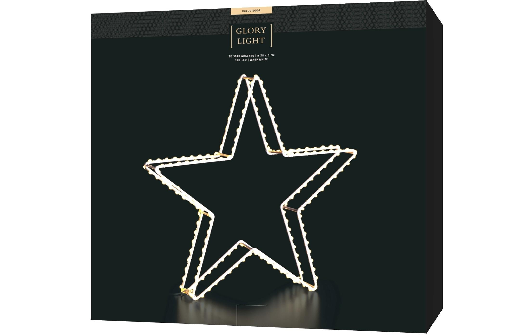 Star »Dekoration 3D Argento Dekofigur | STT 38cm« LED Jelmoli-Versand