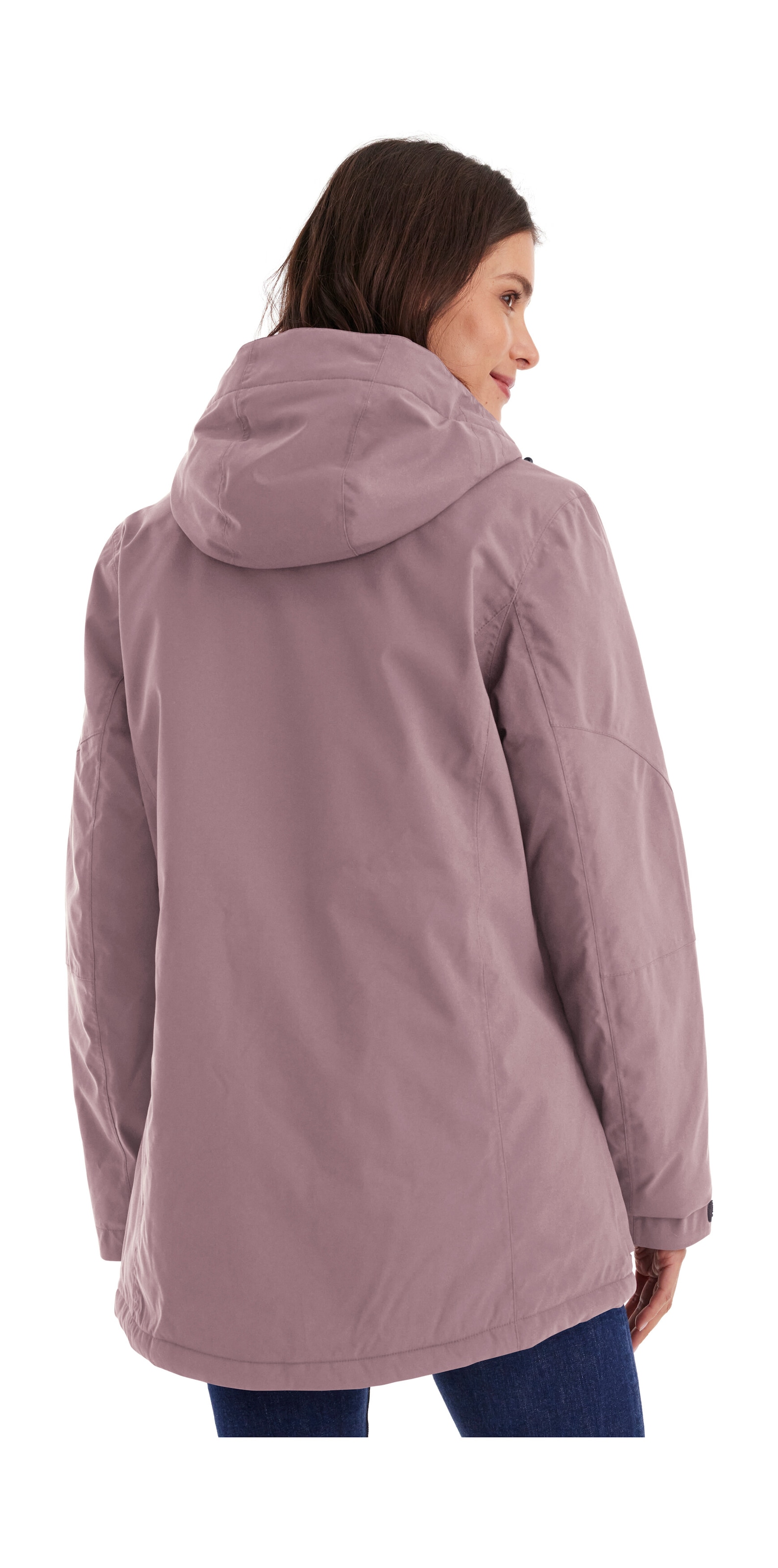 Killtec Funktionsjacke »Damen Jacke«, Wasserdichte, atmungsaktive Damenjacke mit abnehmbarer Kapuze