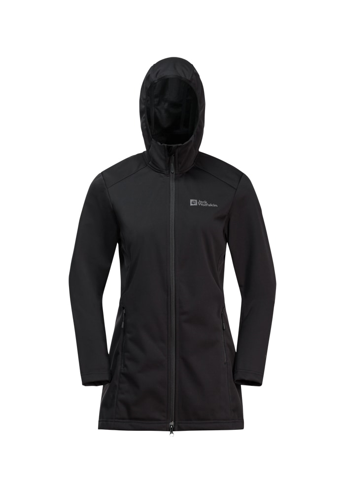 Jack Wolfskin Softshellmantel »WINDHAIN COAT W«