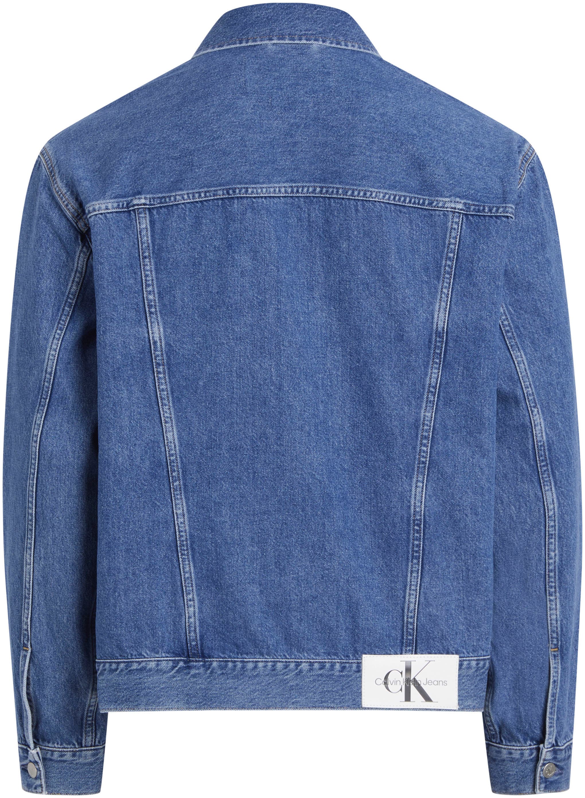 Calvin Klein Jeans Jeansjacke »REGULAR 90's DENIM JACKET«, mit Logopatch