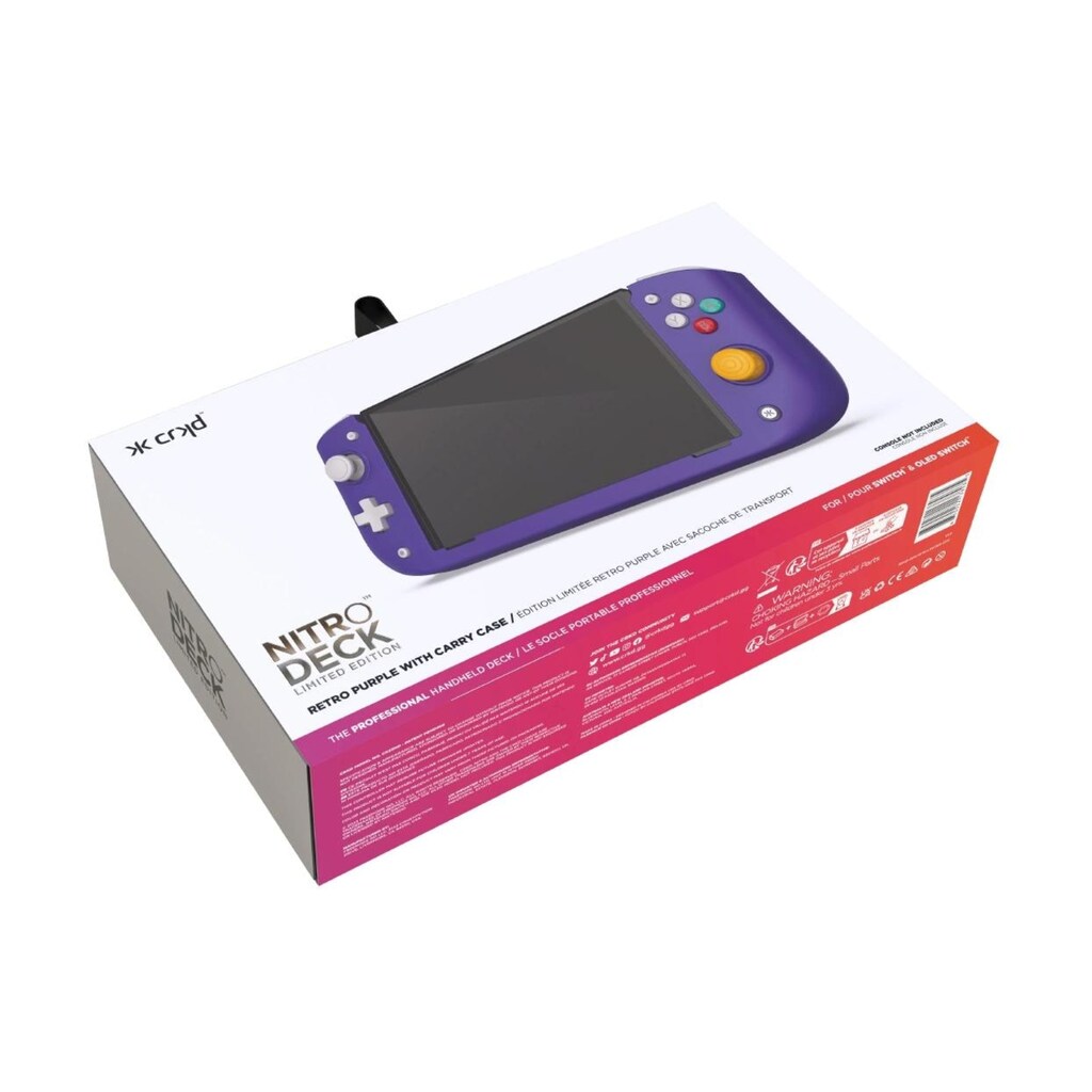 Nintendo-Schutzhülle »GAME Nitro Deck Retro for Switch & OLED Switch Violett«