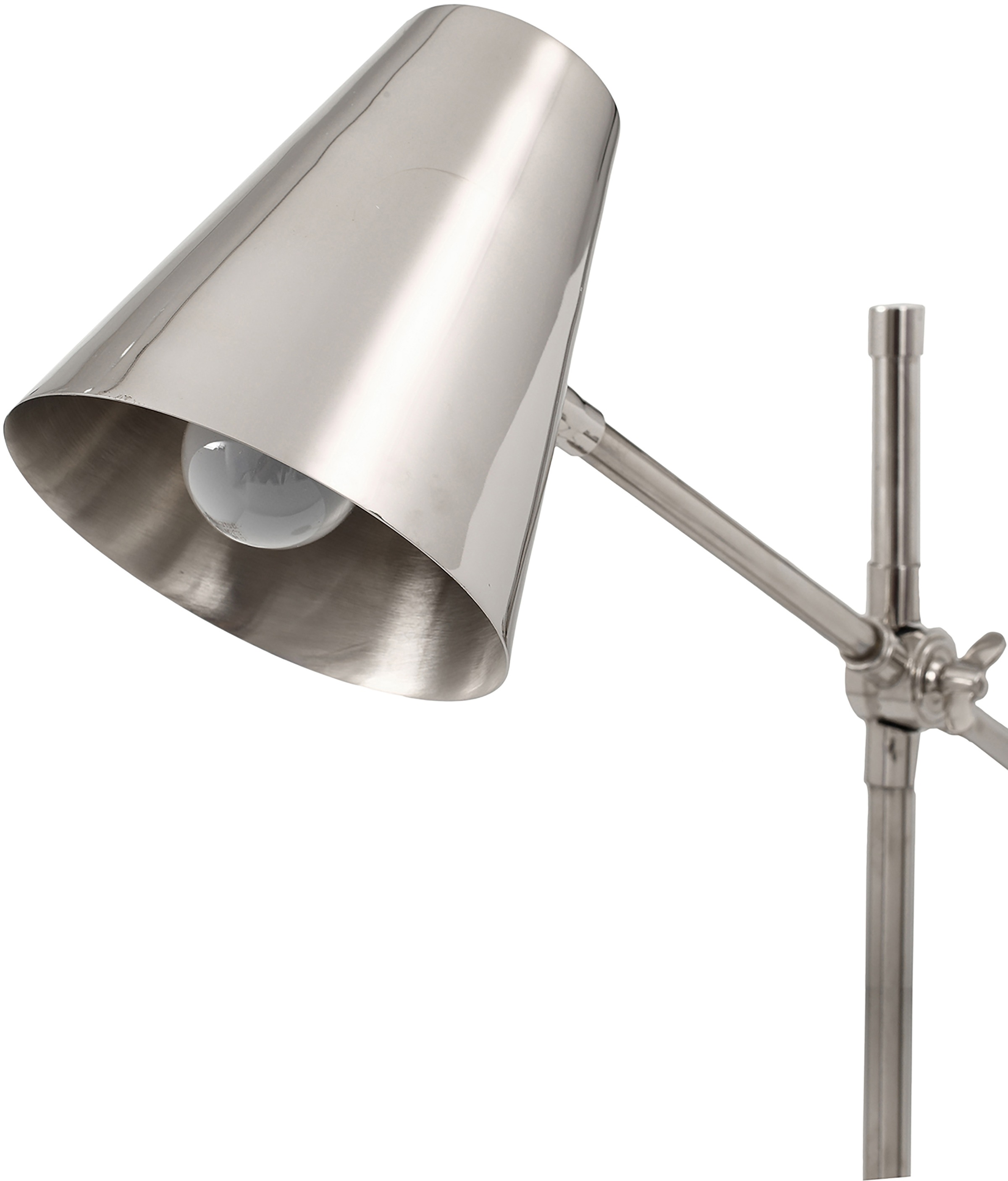 Kayoom Tischleuchte »Allen«, 1 flammig, Leuchtmittel E27 | ohne Leuchtmittel, Tischleuchte im Industrial-Style aus Metall, individuell verstellbar