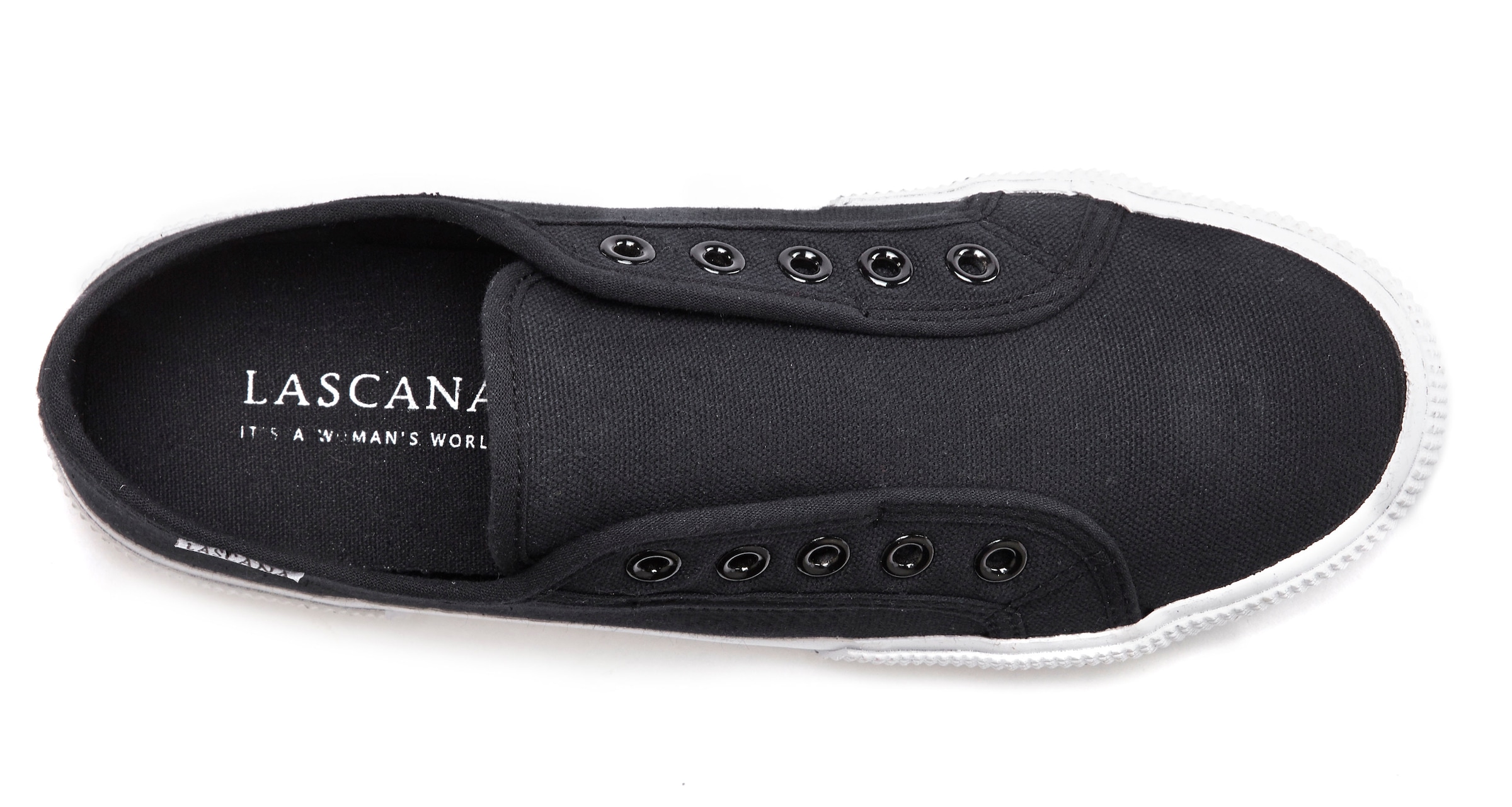 LASCANA Sneaker, Slipper, Halbschuh bequem zum Reinschlüpfen VEGAN