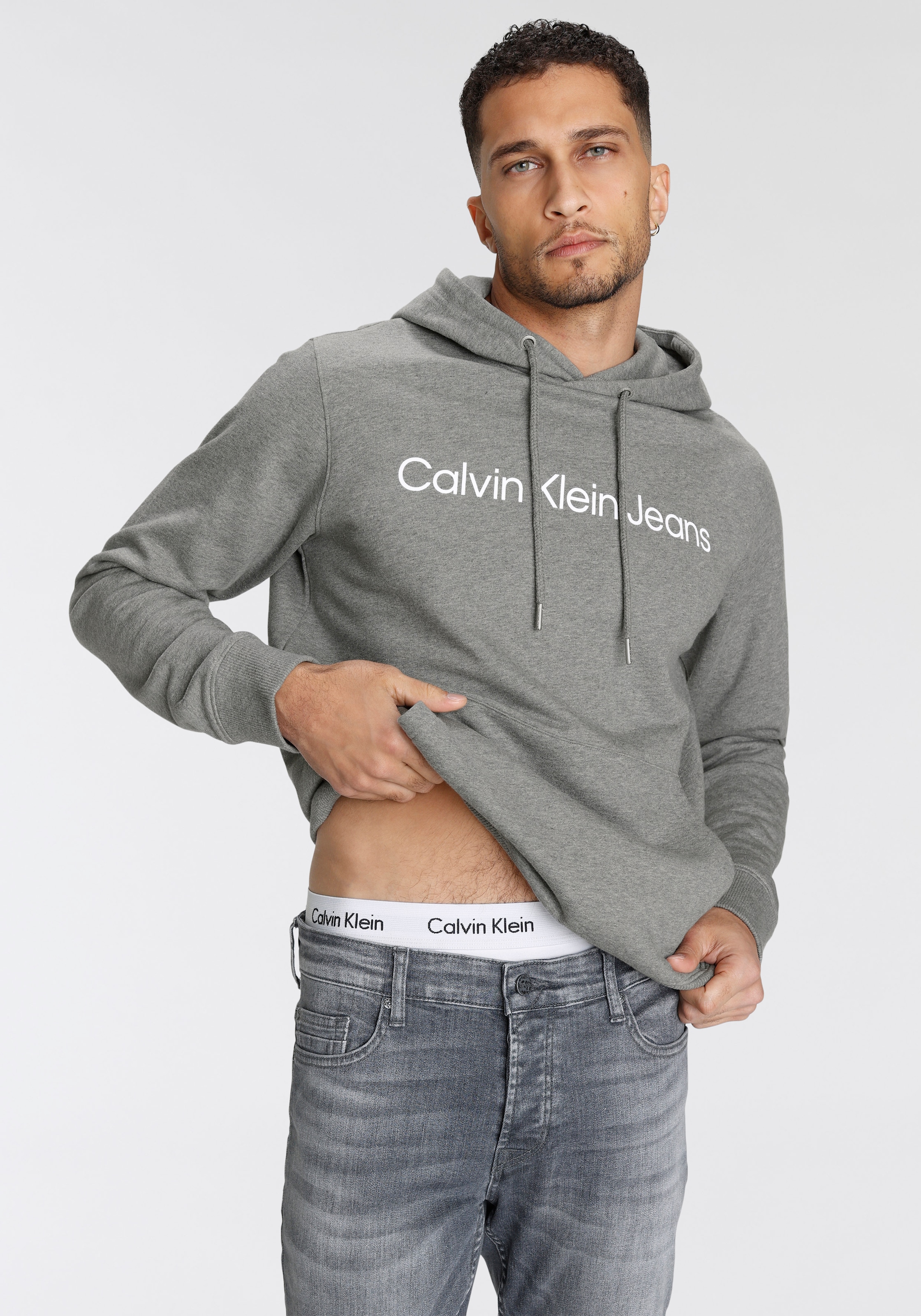 Calvin Klein Jeans Kapuzensweatshirt »CORE INSTITUTIONAL LOGO HOODIE«  online bestellen | Jelmoli-Versand