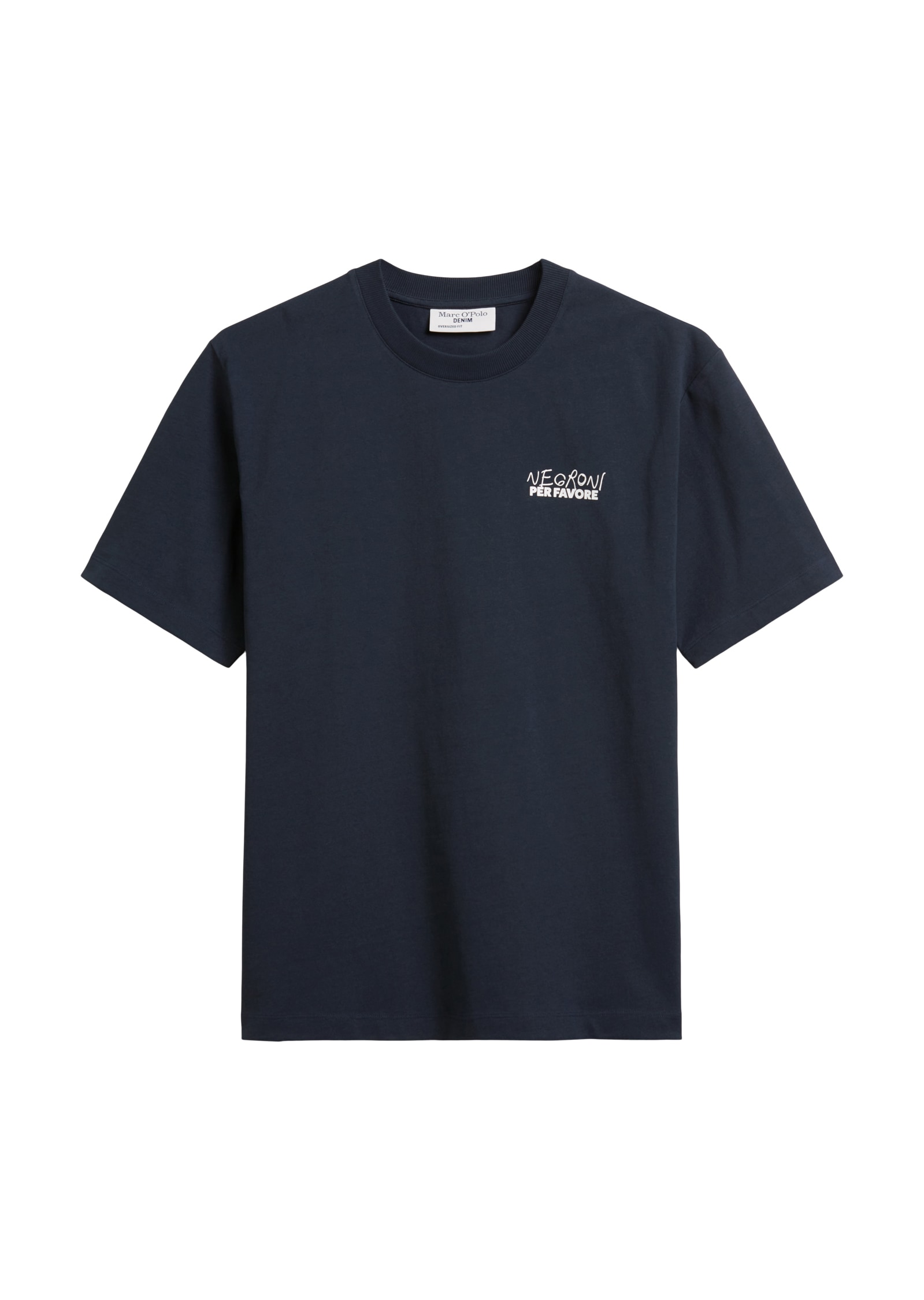 Marc O'Polo DENIM T-Shirt, Rückenprint, oversized