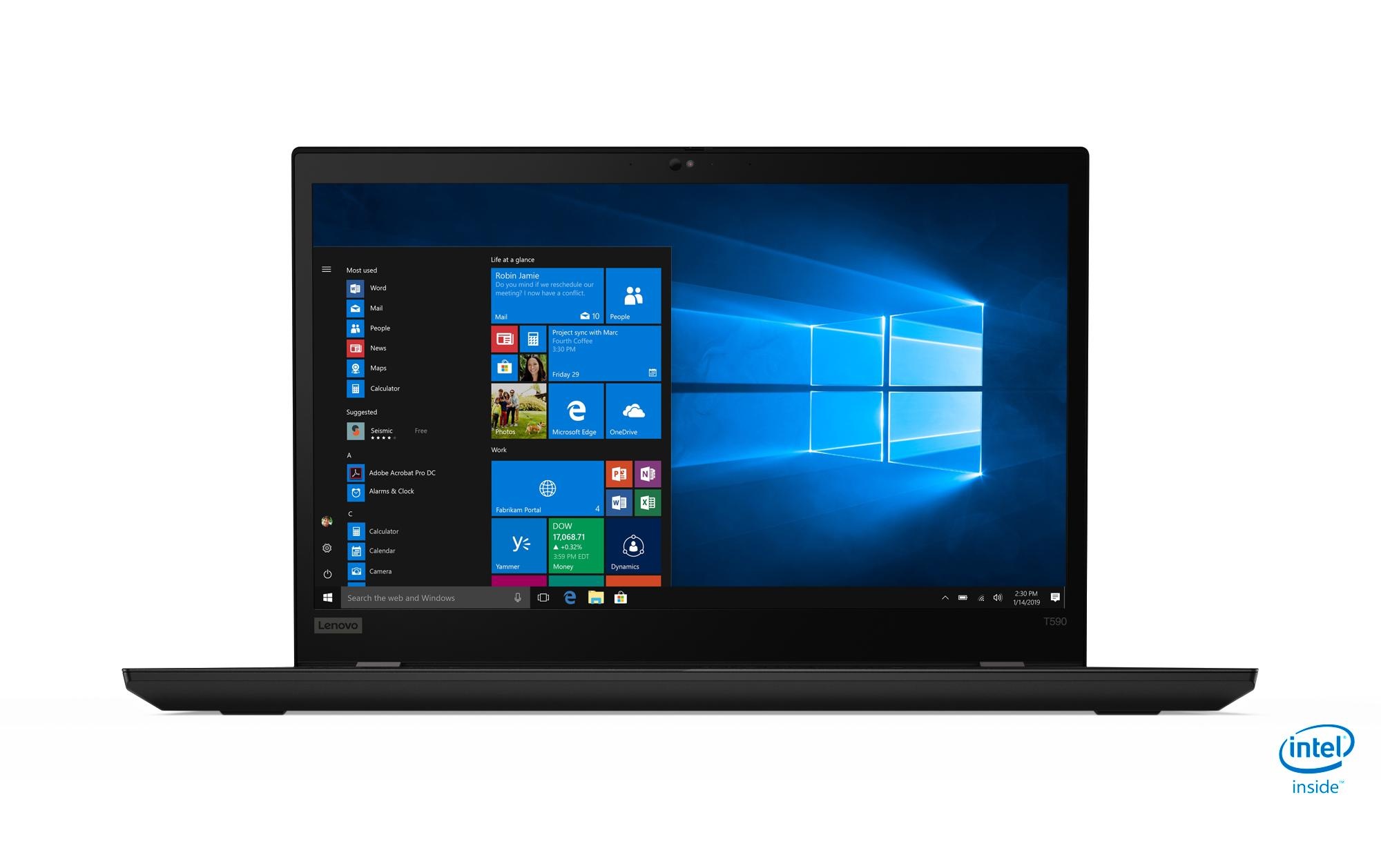 Lenovo Notebook »Lenovo, ThinkPad T590«, / 15,6 Zoll, Intel, Core i5, 8 GB HDD, 256 GB SSD