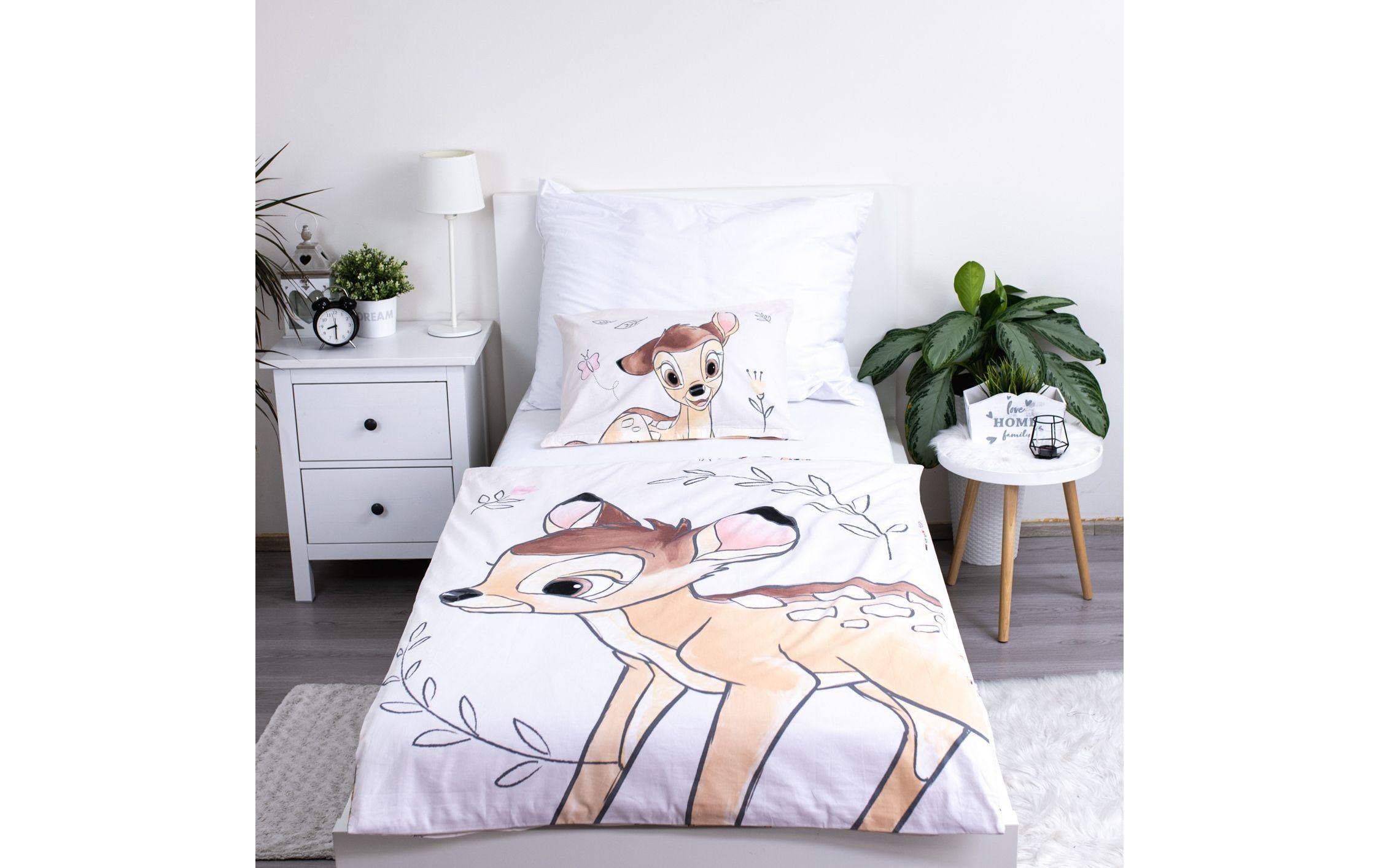Kinderbettwäsche »Jerry Fabrics Bambi 100 x 135 cm + 40 x 60 cm«