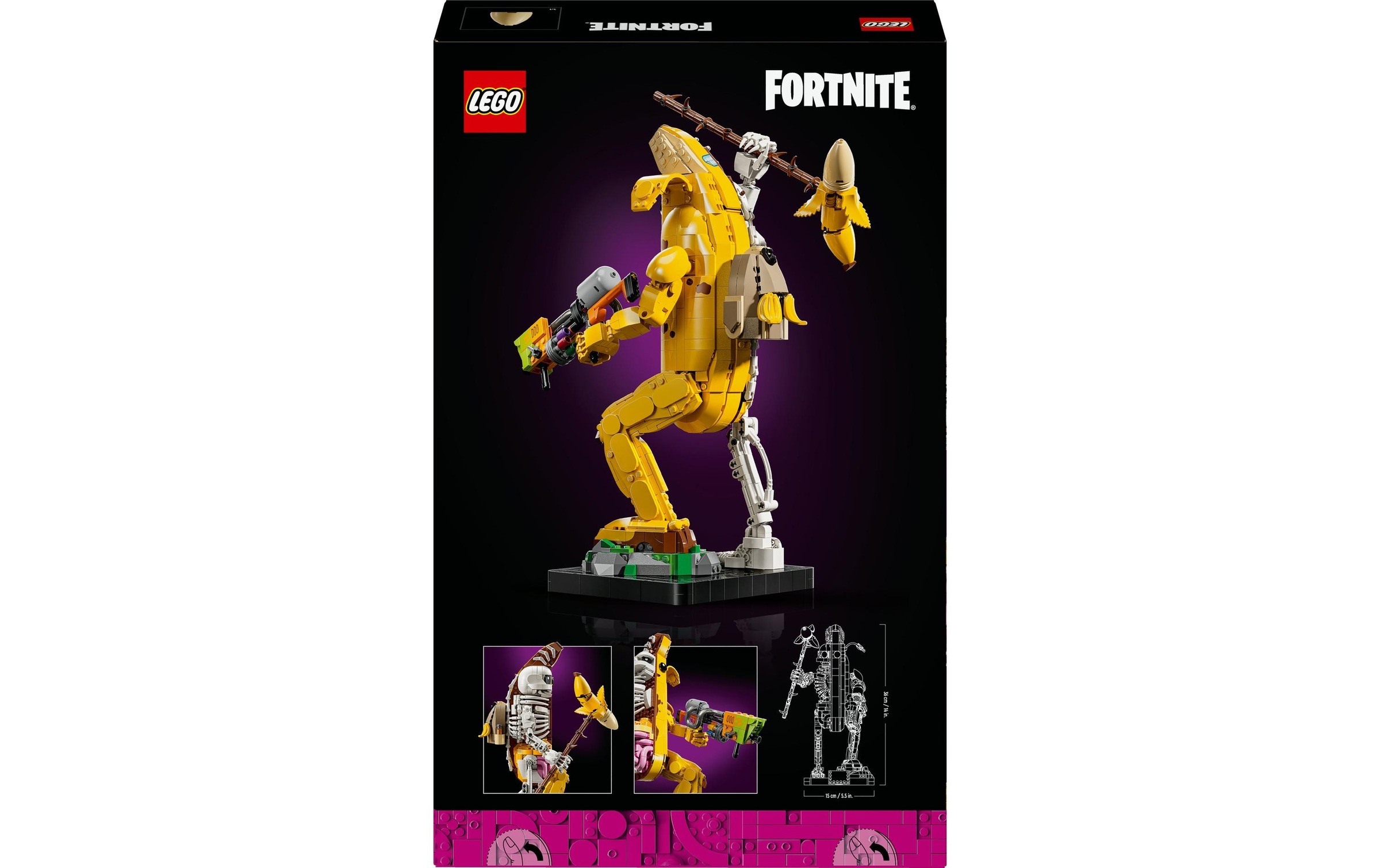 LEGO® Spielbausteine »Fortnite Knochen-Schali 77072«, (1414 St.)