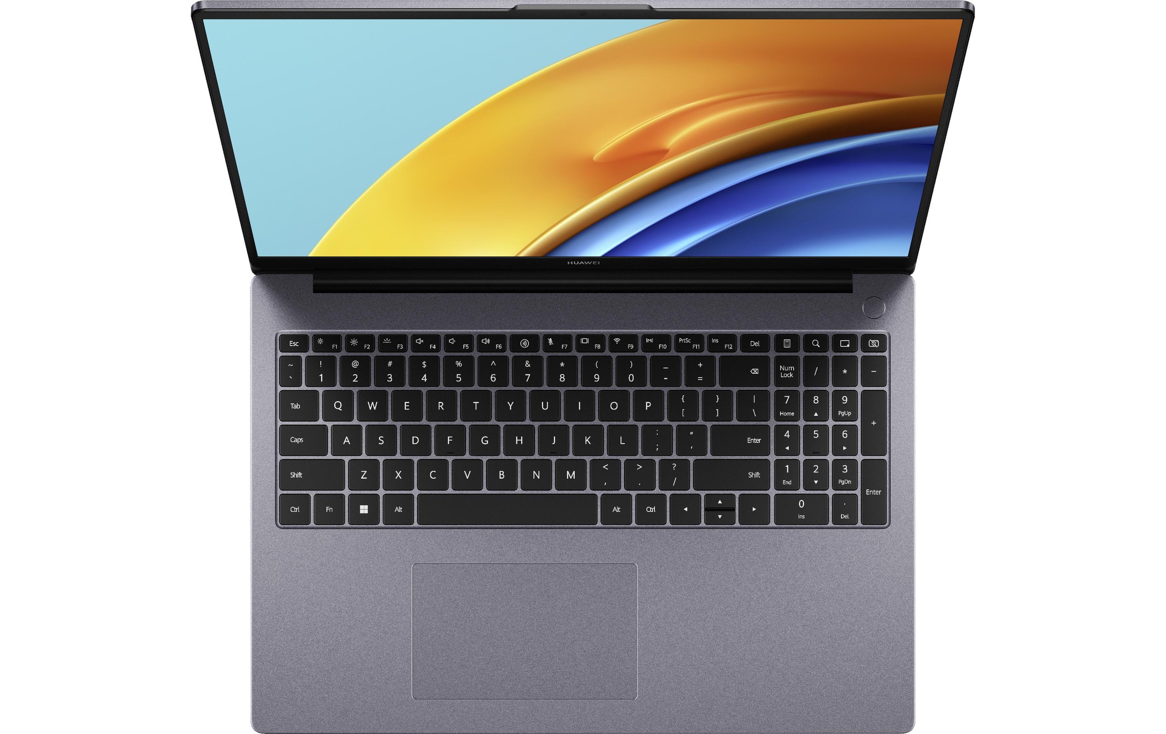 Huawei Notebook »D16 i7«, 40,48 cm, / 16 Zoll, Intel, Core i7, Iris Xe Graphics, 512 GB SSD