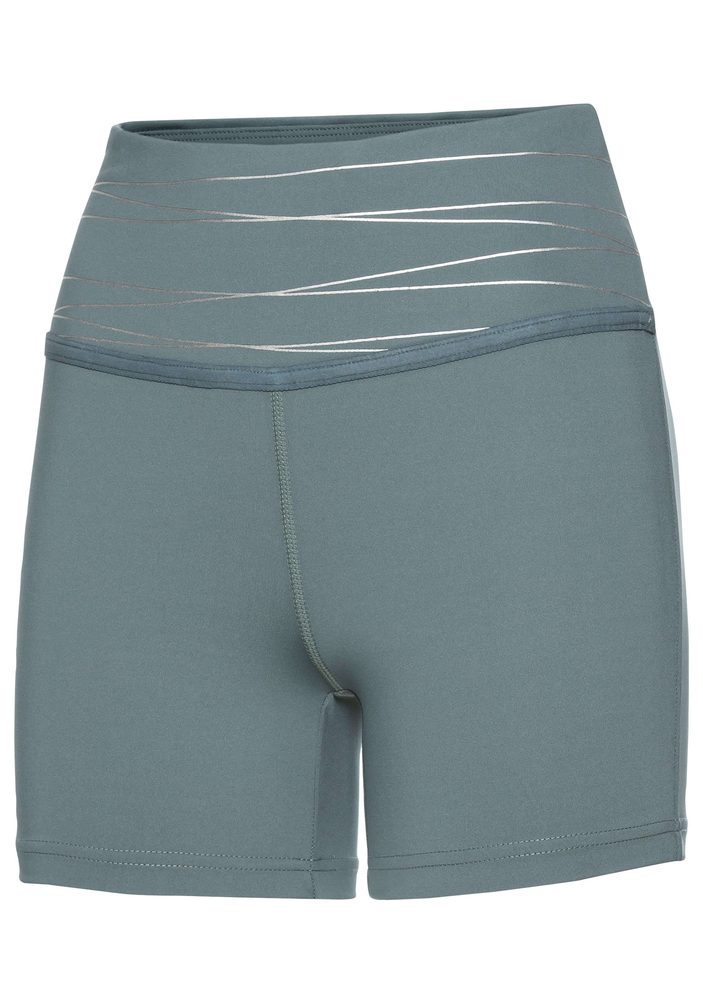 Vivance active Sporthose »-Kurze Hose«, mit breiten Bündchen und Druck