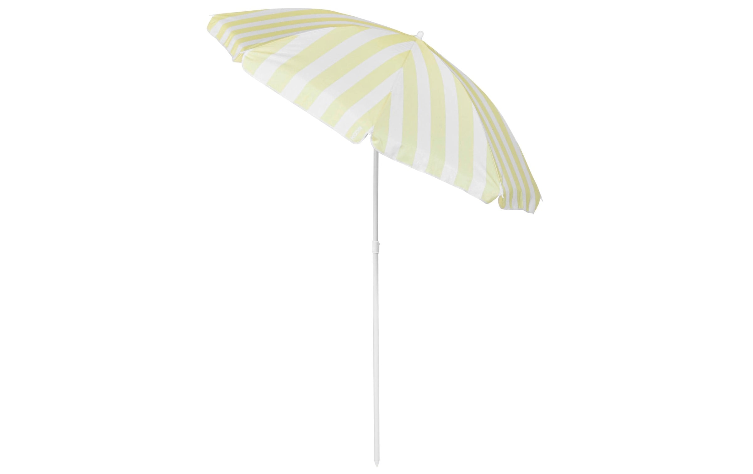 ❤ KOOR Sonnenschirm Shop im Jelmoli-Online gelb« bestellen Stripes »Sonnenschirm