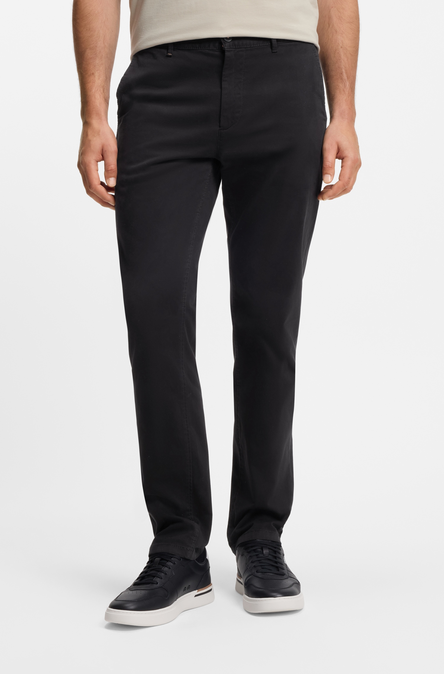 BOSS ORANGE Chinohose »slim« mit Gesässtaschen