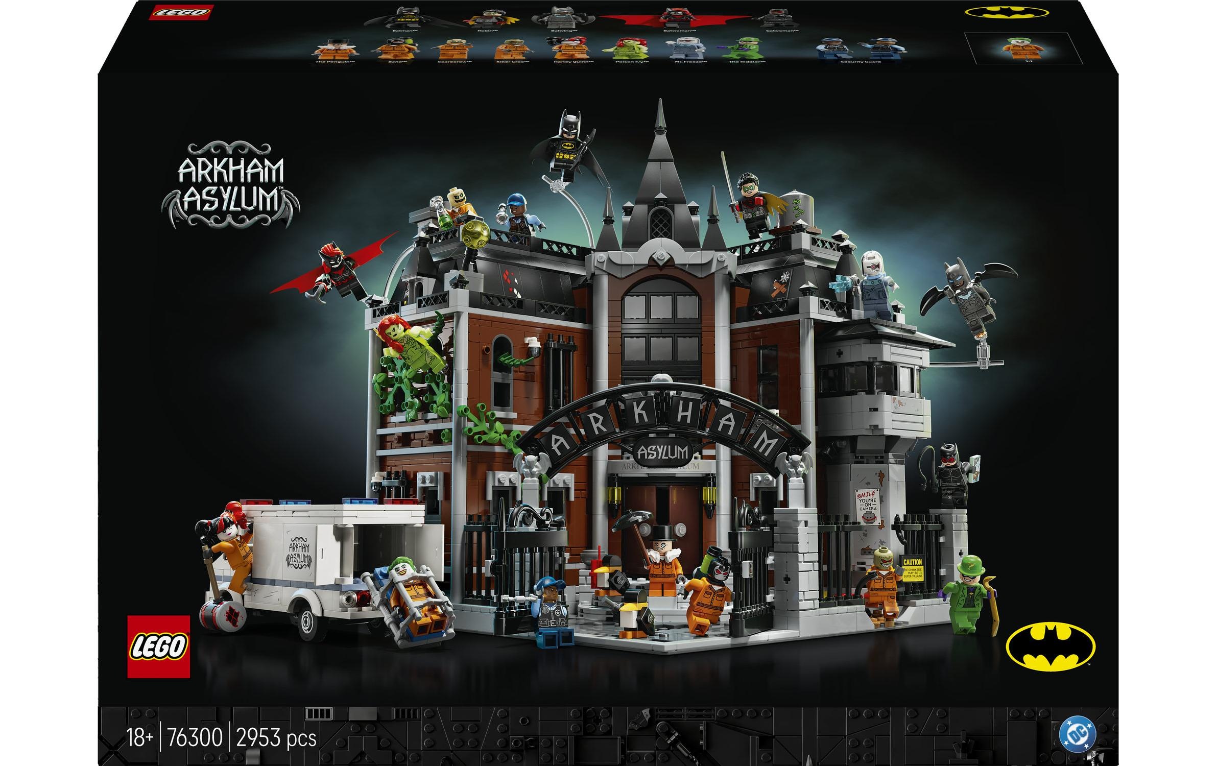 LEGO Konstruktionsspielsteine "DC Arkham Asylum 76300"