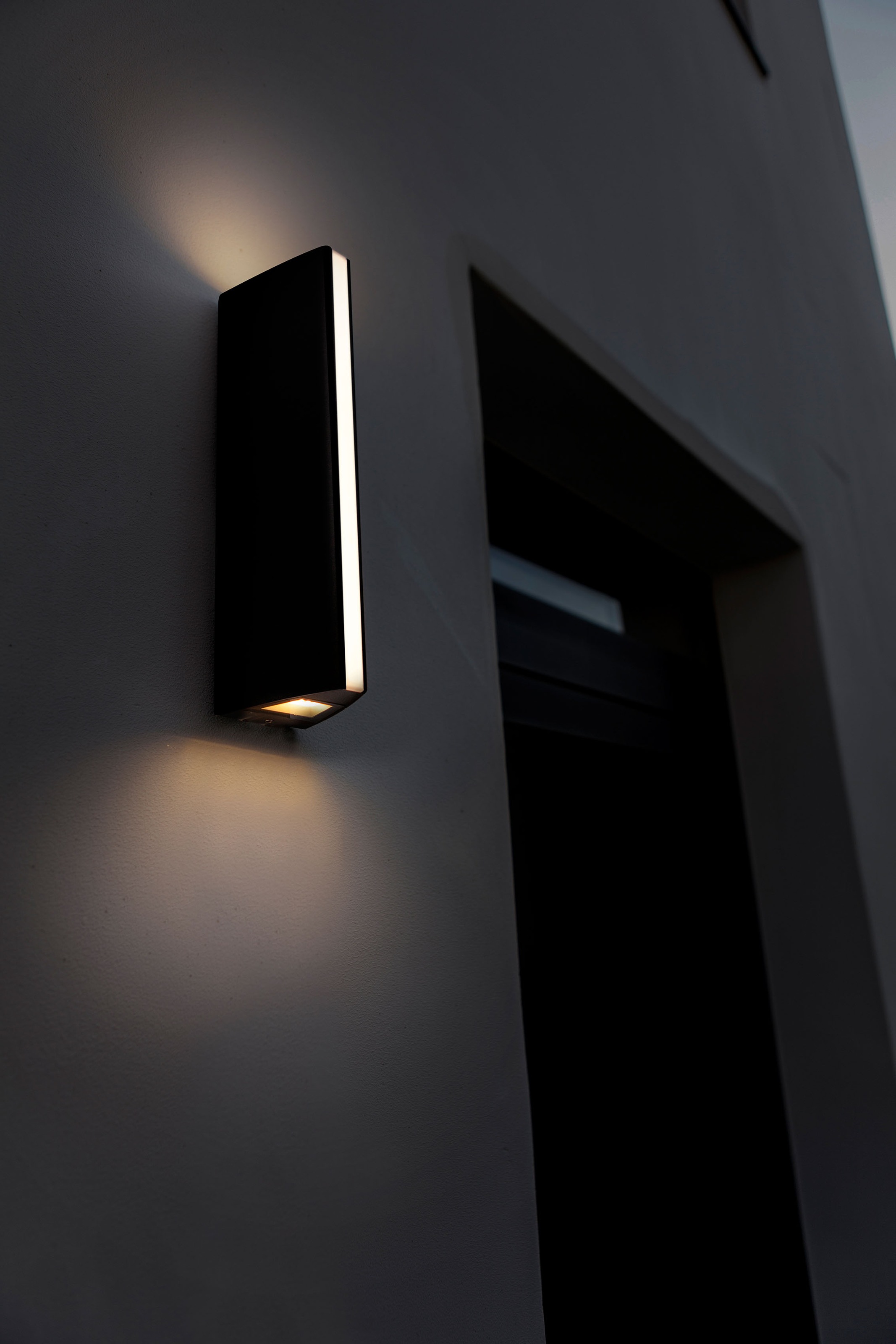 LUTEC LED Aussen-Wandleuchte »LEO«, Leuchtmittel LED-Modul | LED fest integriert
