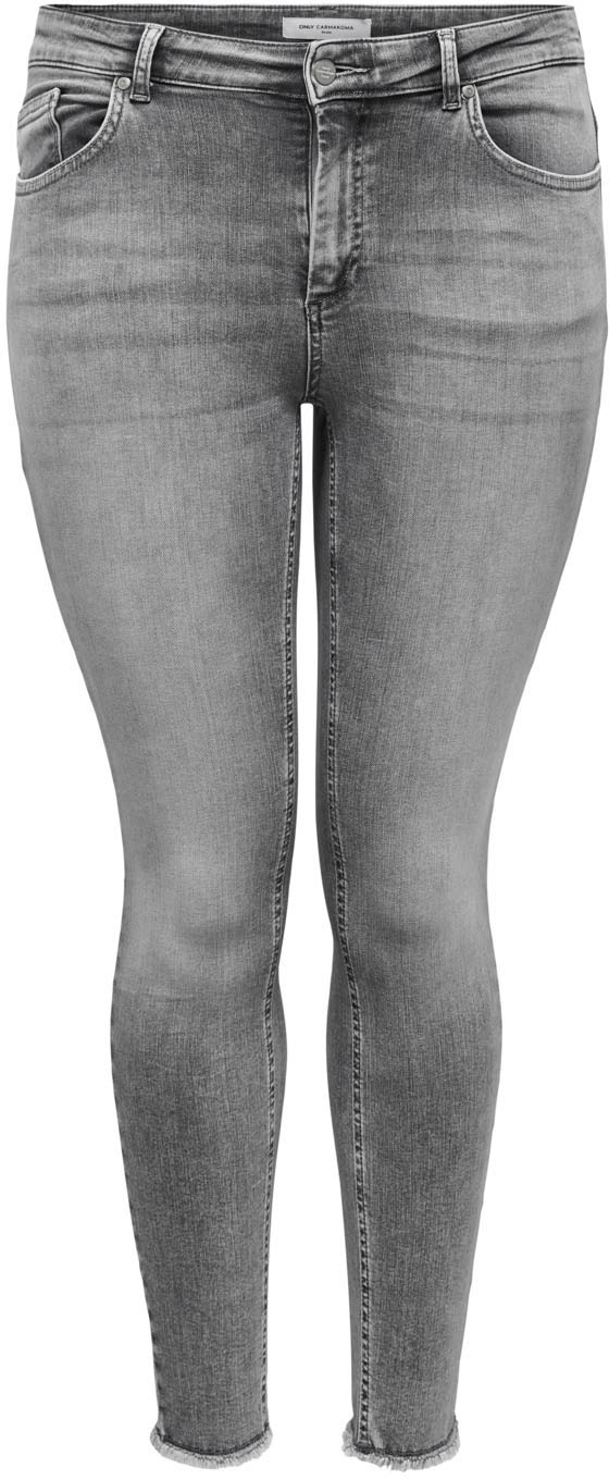 ONLY CARMAKOMA Skinny-fit-Jeans »CARWILLY ANK Schweiz in REG online bei Jelmoli-Versand bestellen washed-out SK JNS«, Optik