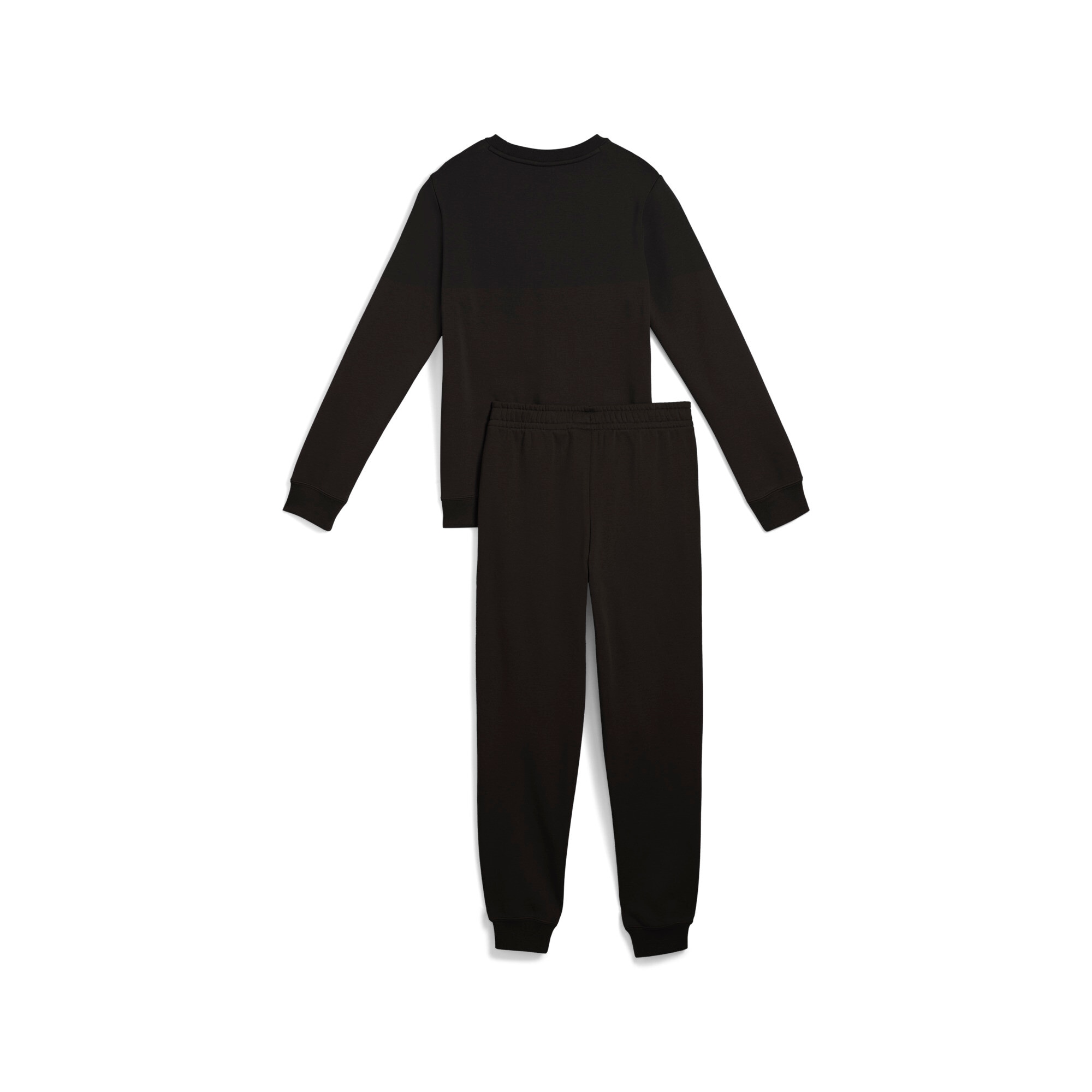 PUMA Trainingsanzug »ESS NO.1 LOGO CREW SWEAT SUIT FL B«, (2 tlg.)