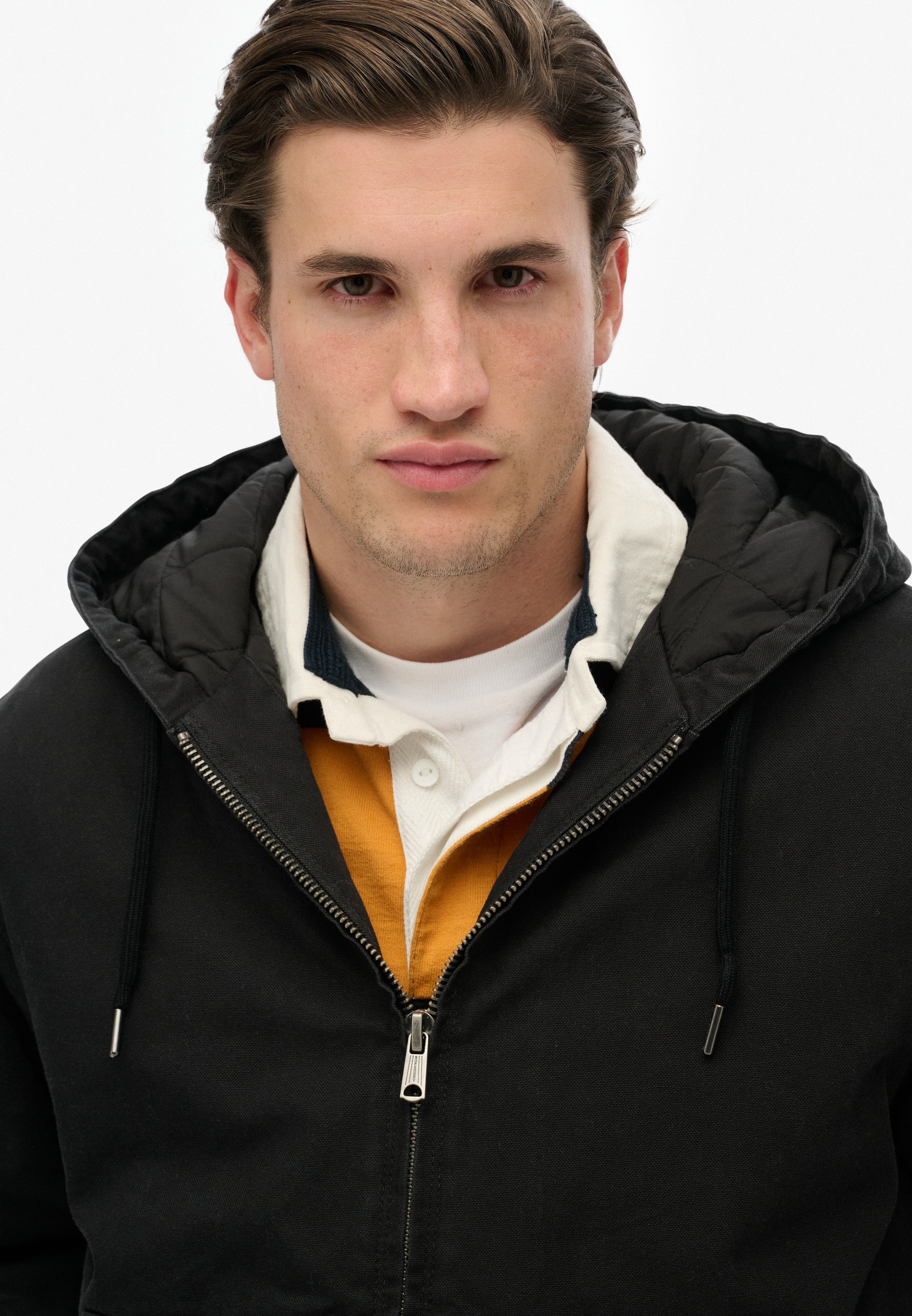 Superdry Parka »CANVAS SURPLUS HOODED JKT«, mit Kapuze