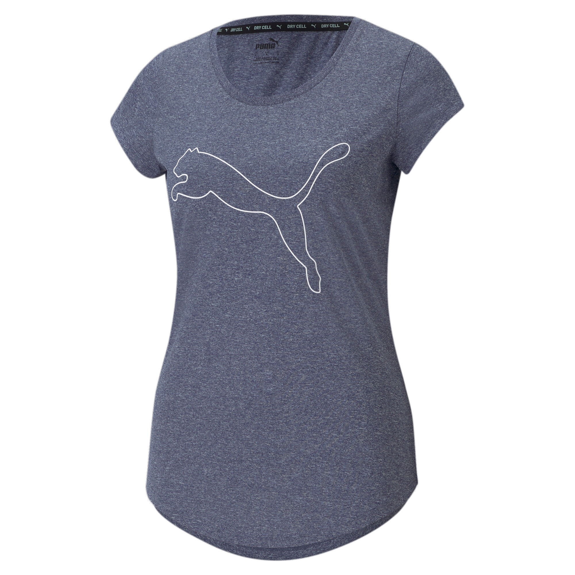 PUMA Trainingsshirt »PERFORMANCE HEATHER CAT TEE W«