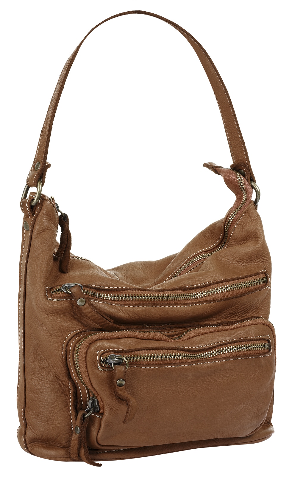 Cluty Shopper, echt Leder, Made in Italy