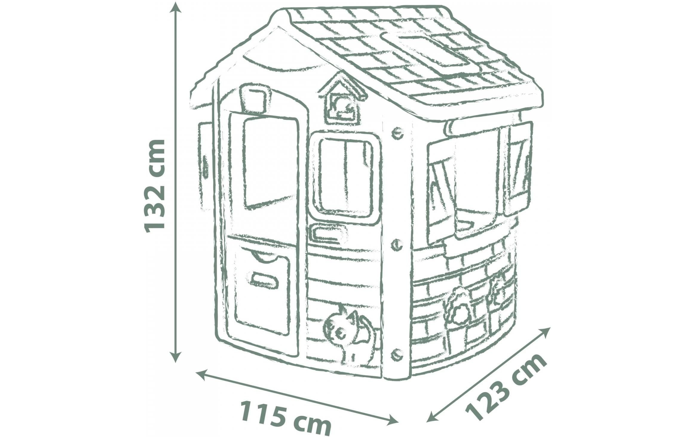 Smoby Spielhaus »Life Jura Lodge«