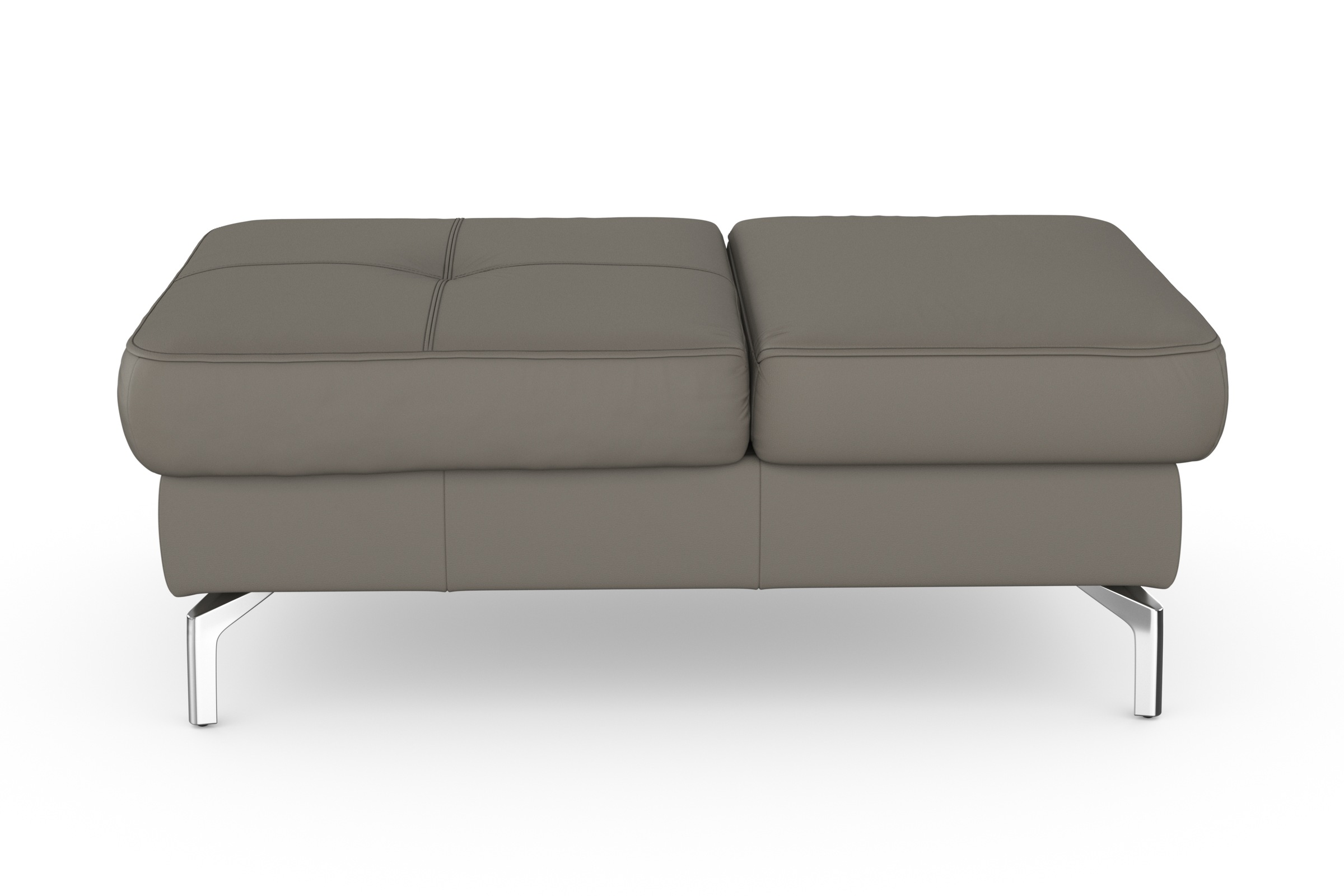 sit&more Hocker »Bendigo«, mit Klappfunktion, Bodenfreiheit 15 cm, wahlweise in 2 Fussfarben