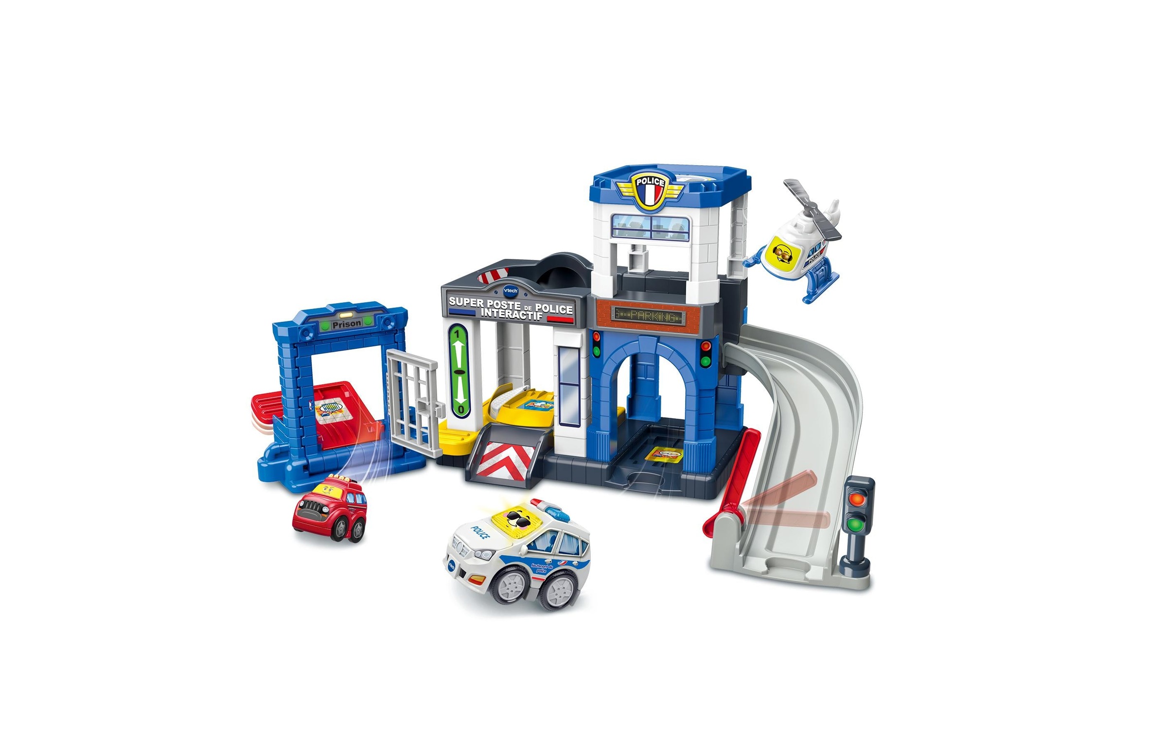 Vtech® Spiel-Polizeistation »Tut Tut Bolides Série Pro -FR-«
