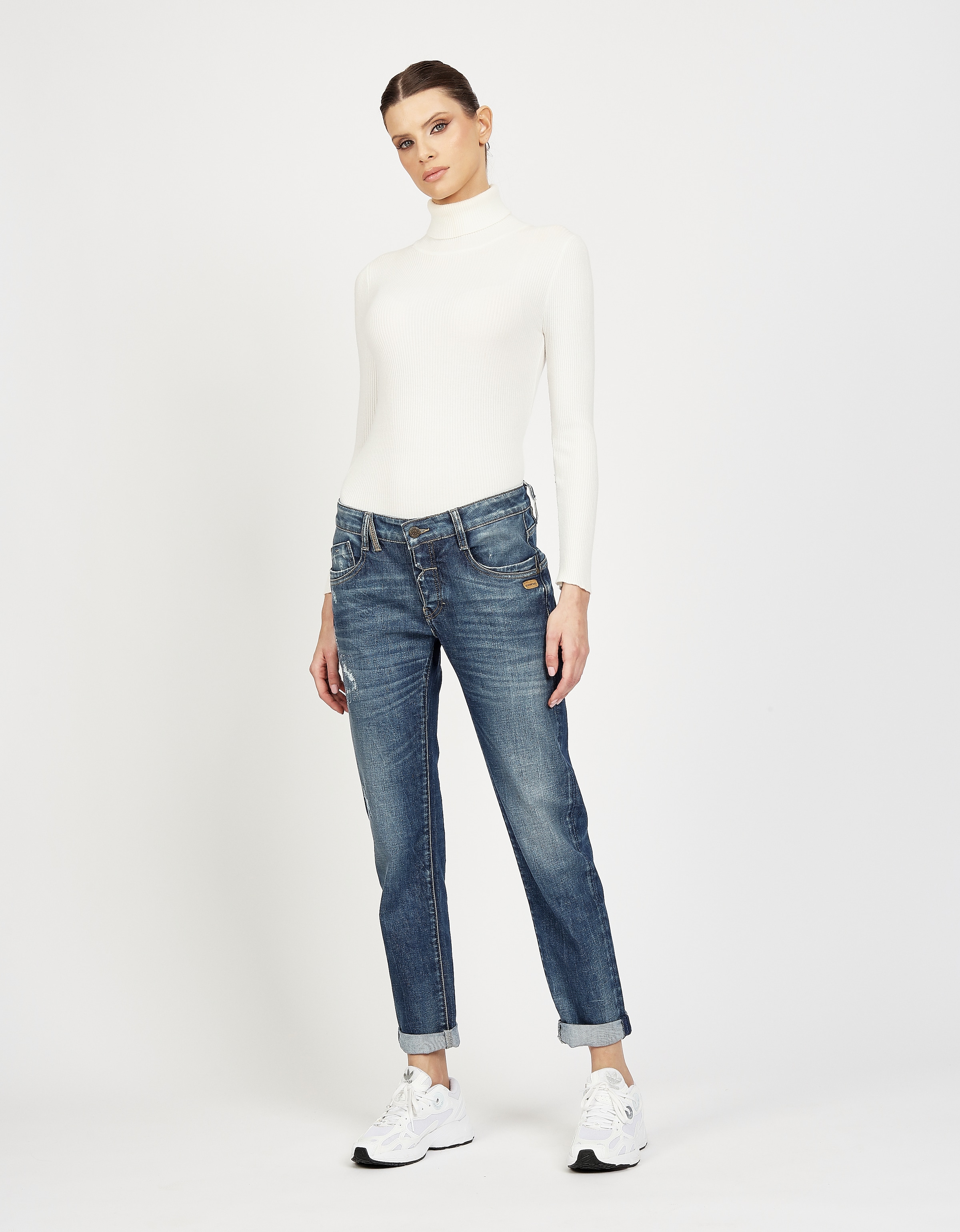 GANG Relax-fit-Jeans »94GERDA«, mit besonderer Struktur
