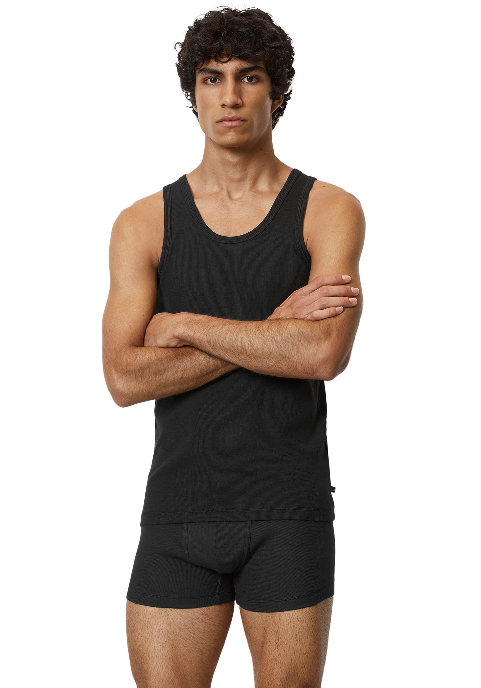 Marc O'Polo Tanktop »Iconic Rib«, (2er Pack), mit körpernahem Schnitt