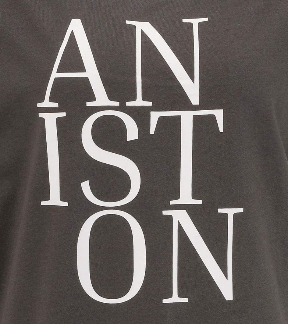 Aniston CASUAL T-Shirt, mit ANISTON-Schriftzug