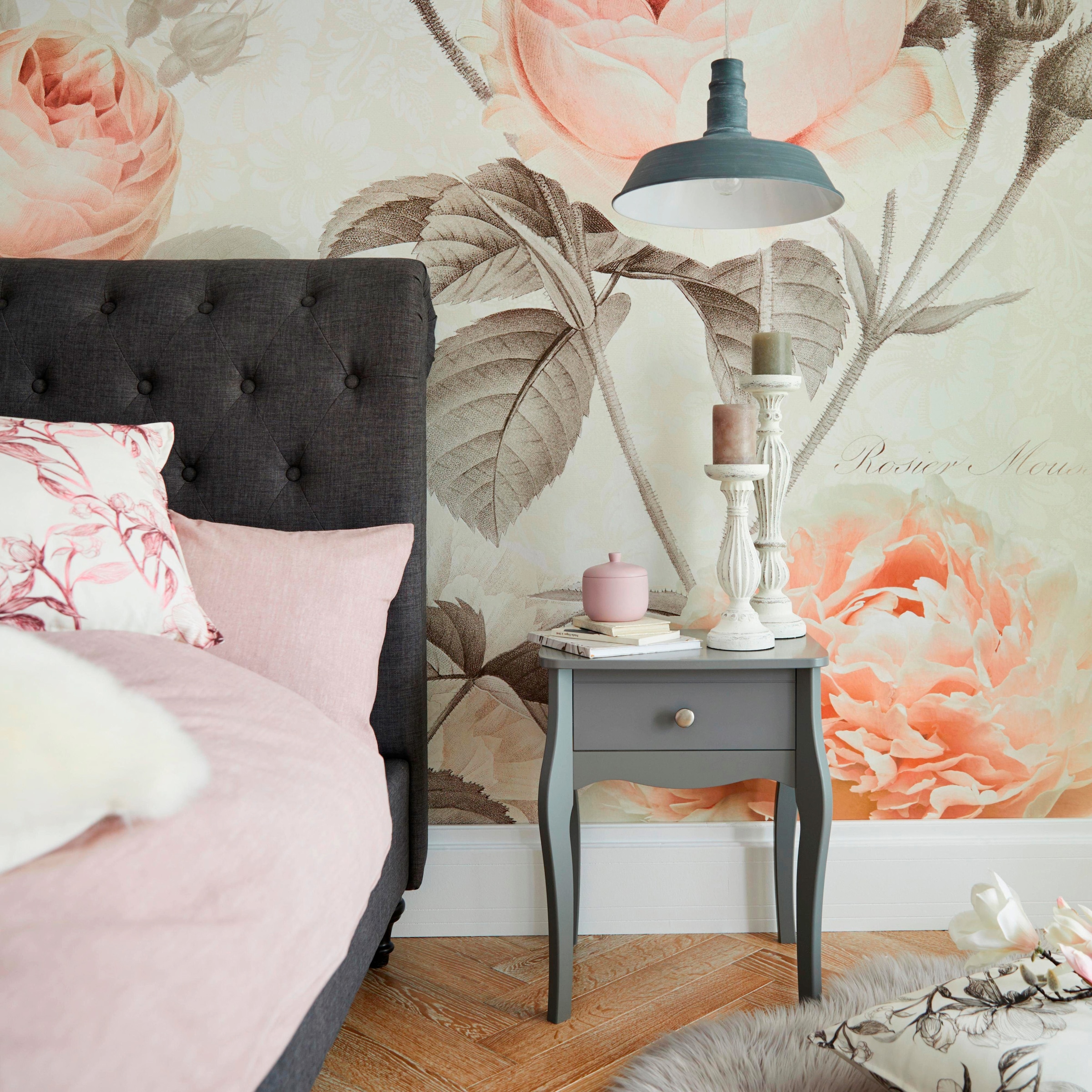 Komar Vliestapete »Vlies - La Maison - Grösse 368 x 248 cm«, bedruckt, Wohnzimmer, Schlafzimmer