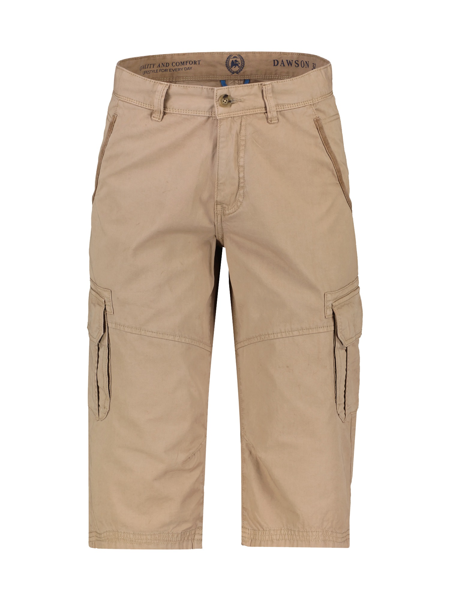 LERROS Bermudas »LERROS Lange Cargo-Bermuda mit aufgesetzten Taschen«