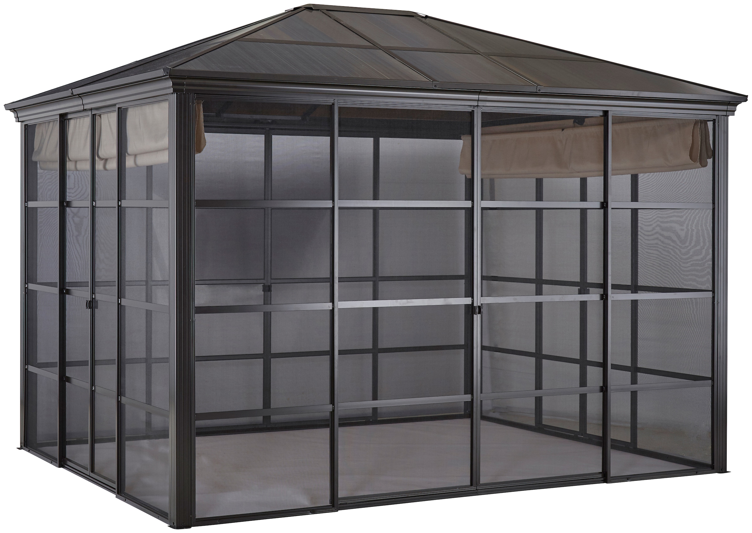 KONIFERA Pavillon »Antigua«, (Set), BxT: 300x365 cm, inkl. Sonnensegel
