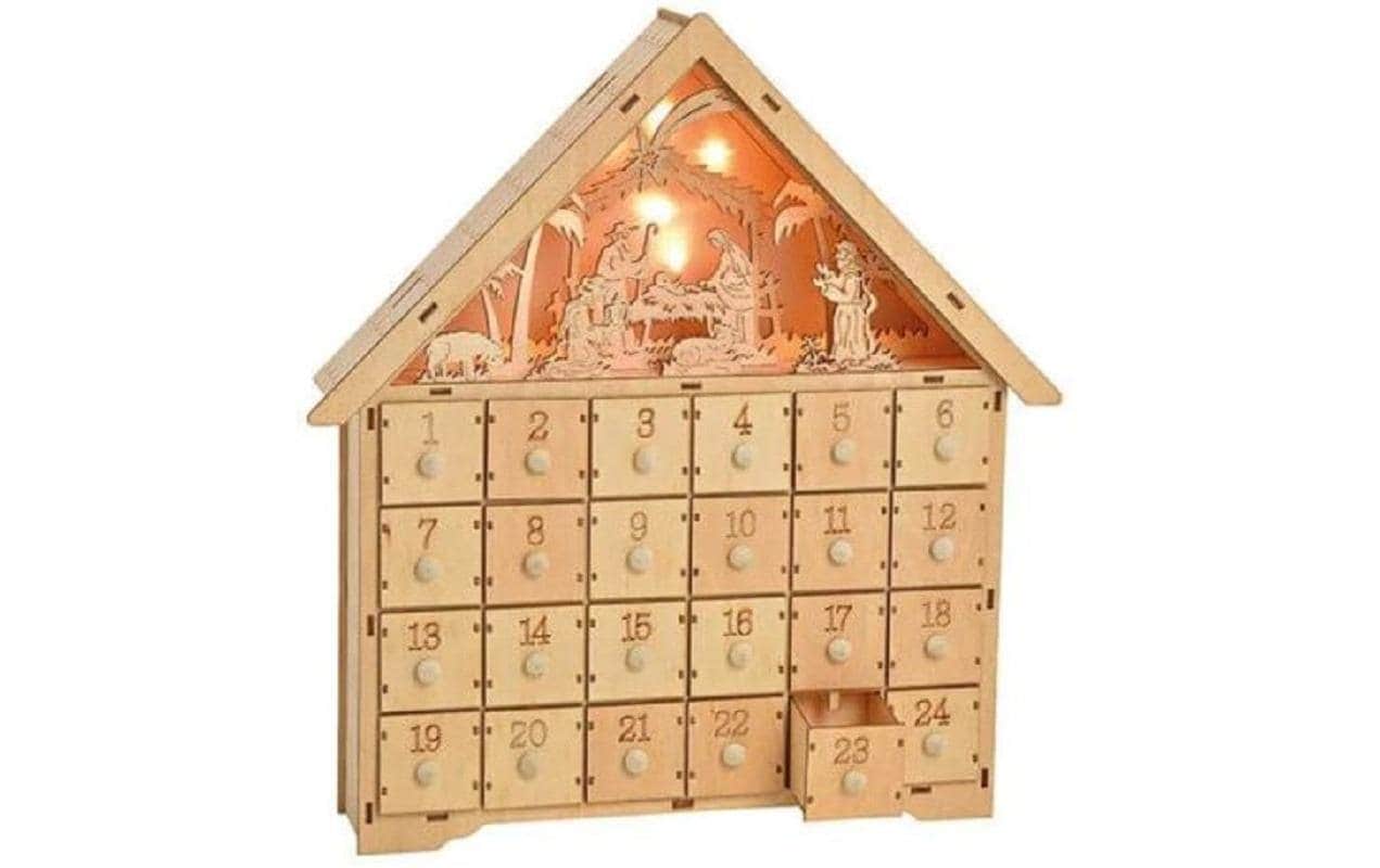 Adventskalender »Adventskalender Krippe mit Beleuchtung« ab 14 Jahren