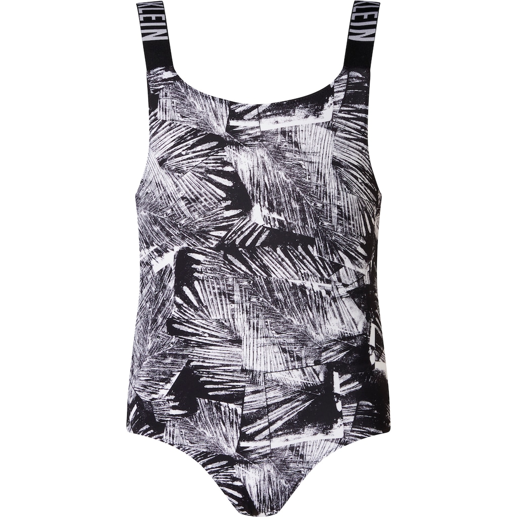 Calvin Klein Swimwear Badeanzug »SWIMSUIT-PRINT«, in gemusteter Optik