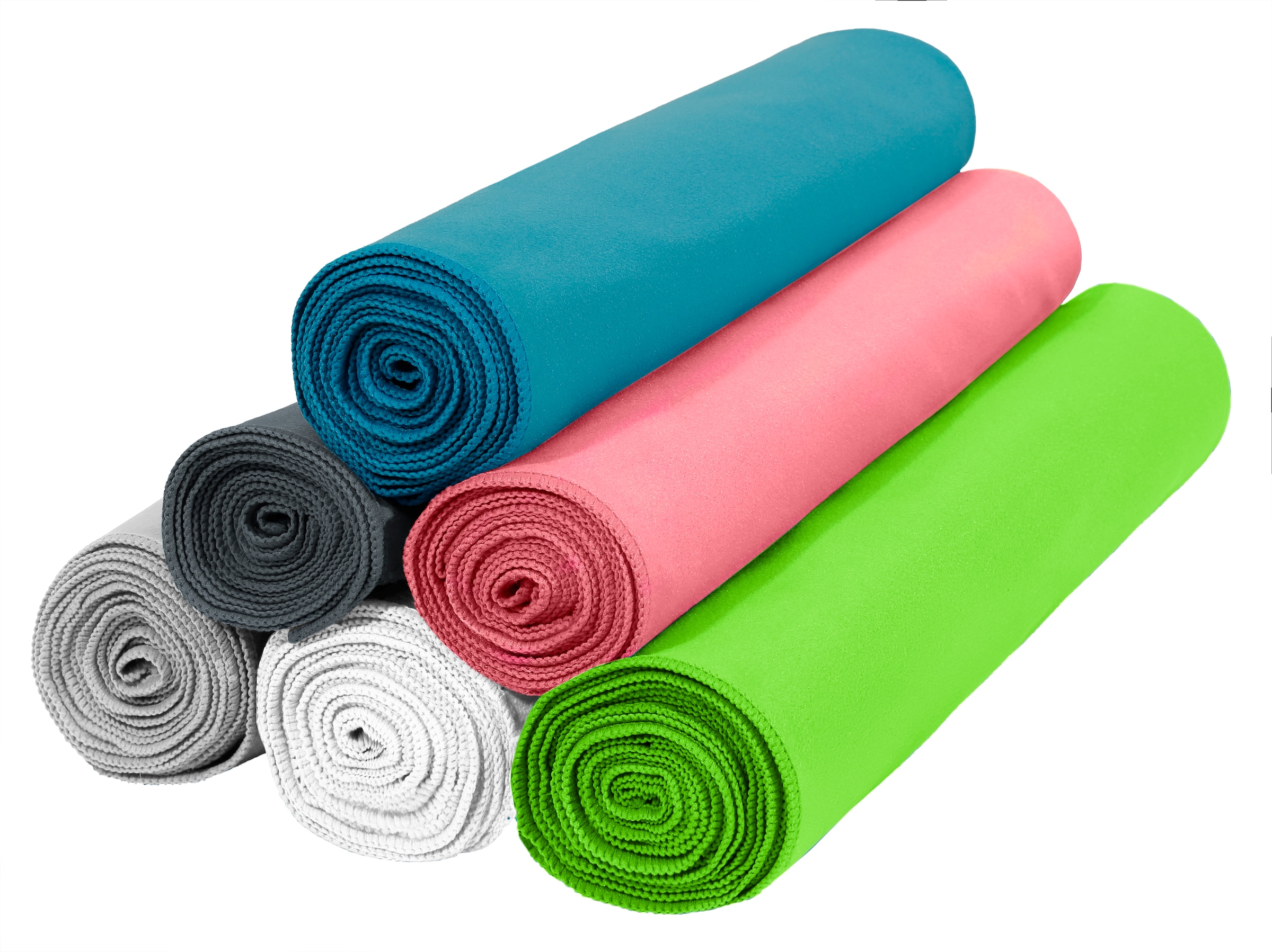 my home Handtücher »Xavi, 4 Teile, ideal als Sporthandtuch, Reisehandtuch, Strandtuch«, (Set, 4 St., 4x), diverse Grössen, sehr leicht, kompakt, schnelltrocknend, Mikrofaser