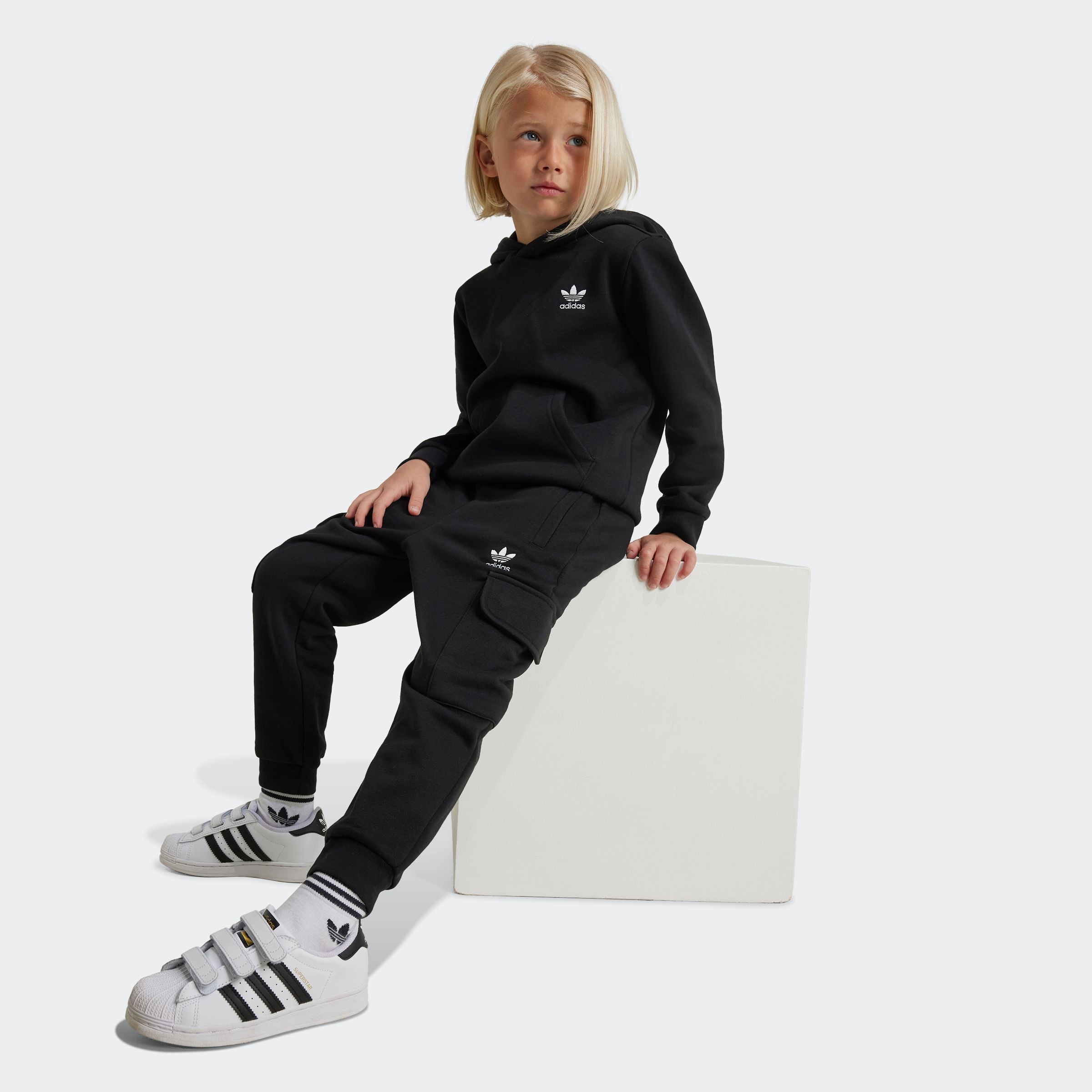 adidas Originals Trainingsanzug »HOODIE FZ CARGO«, (2 tlg.)