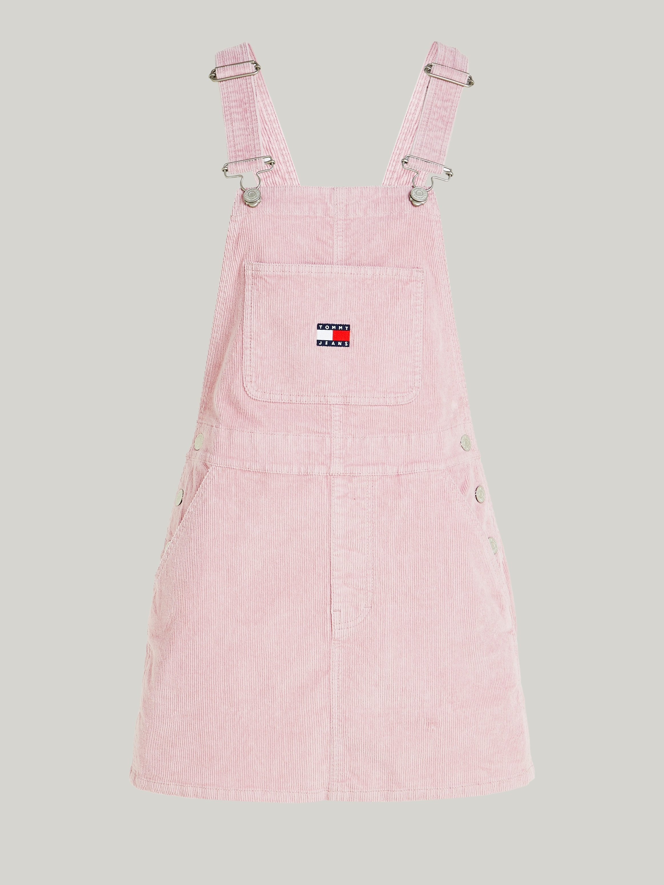 Tommy Jeans Latzkleid »TJW WASH CORD DUNGAREE DRESS EXT«, aus Cord