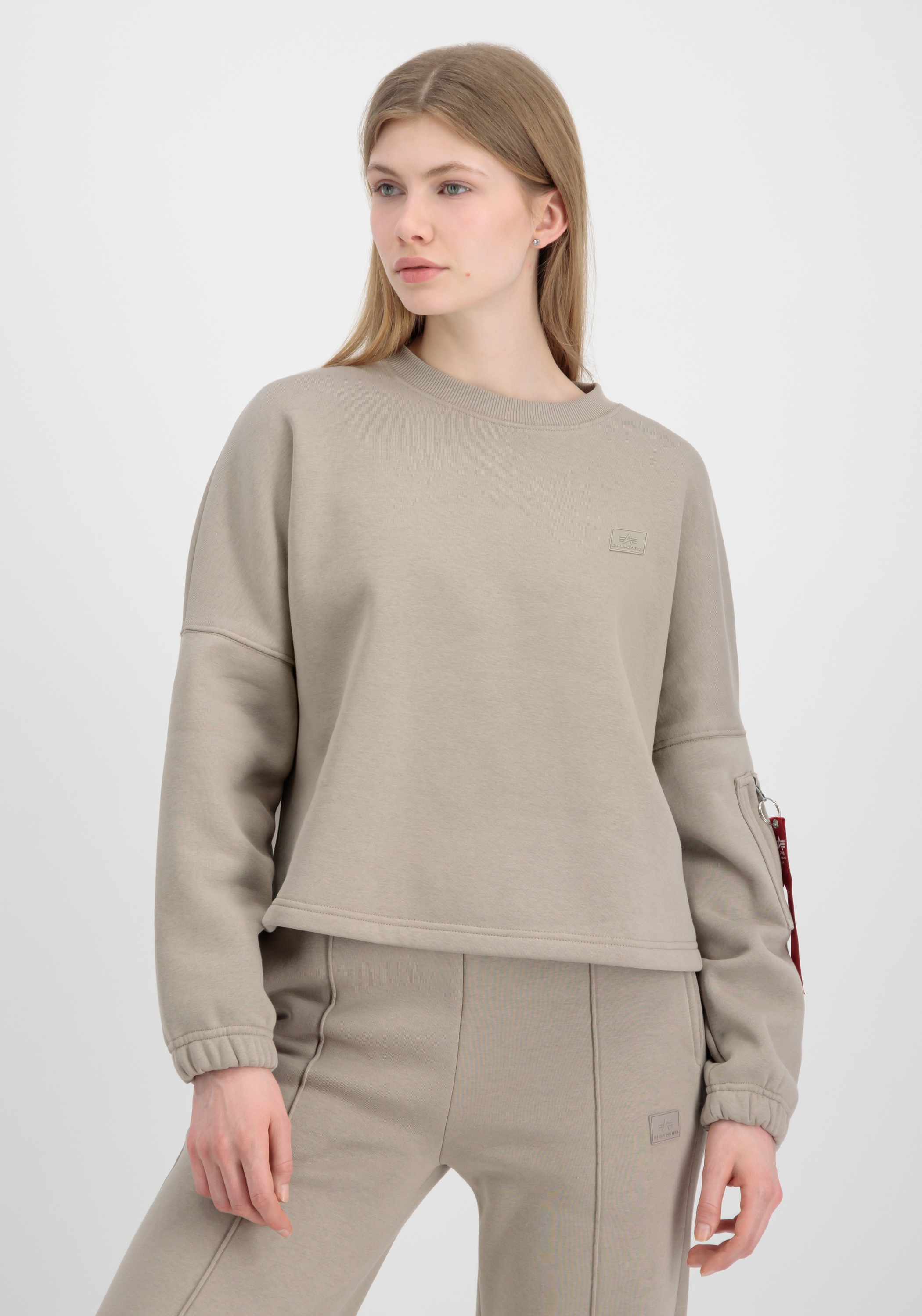 Alpha Industries Sweater »X-Fit Label OS Sweatshirt W«