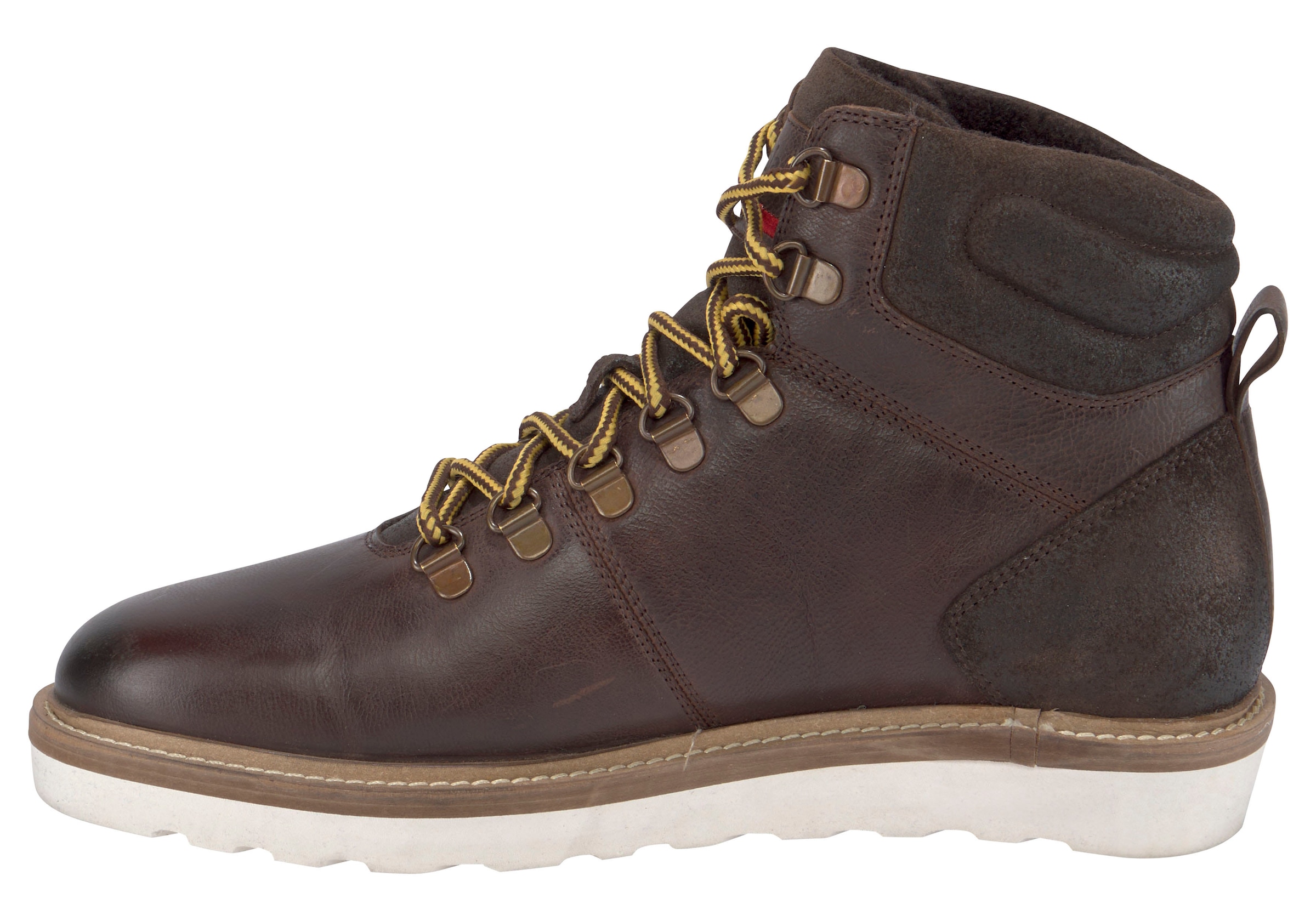 Pantofola d´Oro Schnürboots »MISENO BOOT UOMO HIGH«, Schnürstiefel, Boot, Winterstiefel im Casual Business Look